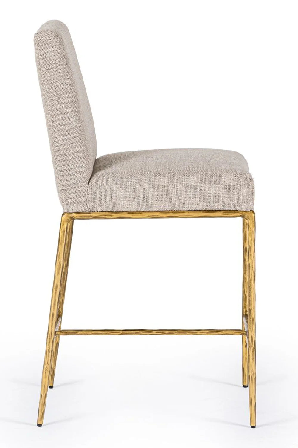 Luxury Upholstered Modern Counter Stool European Style for Villa