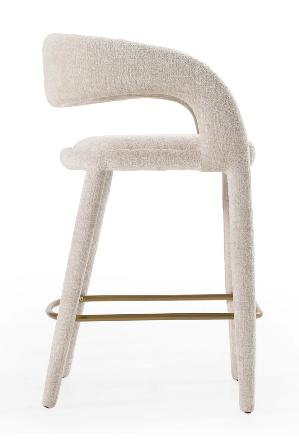 Luxury Upholstered Modern Counter Stool European Style for Villa