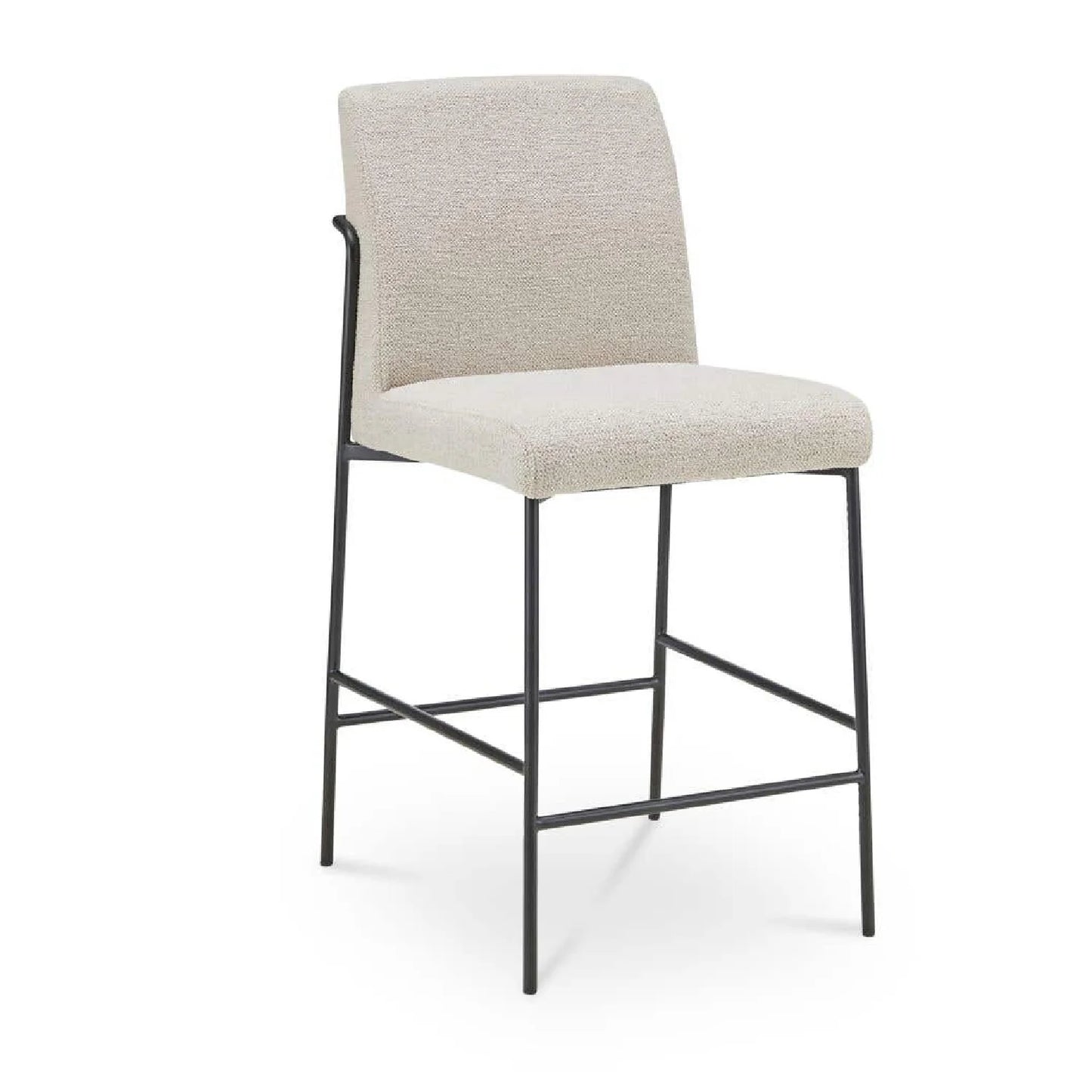 Luxury Upholstered Modern Counter Stool European Style for Villa
