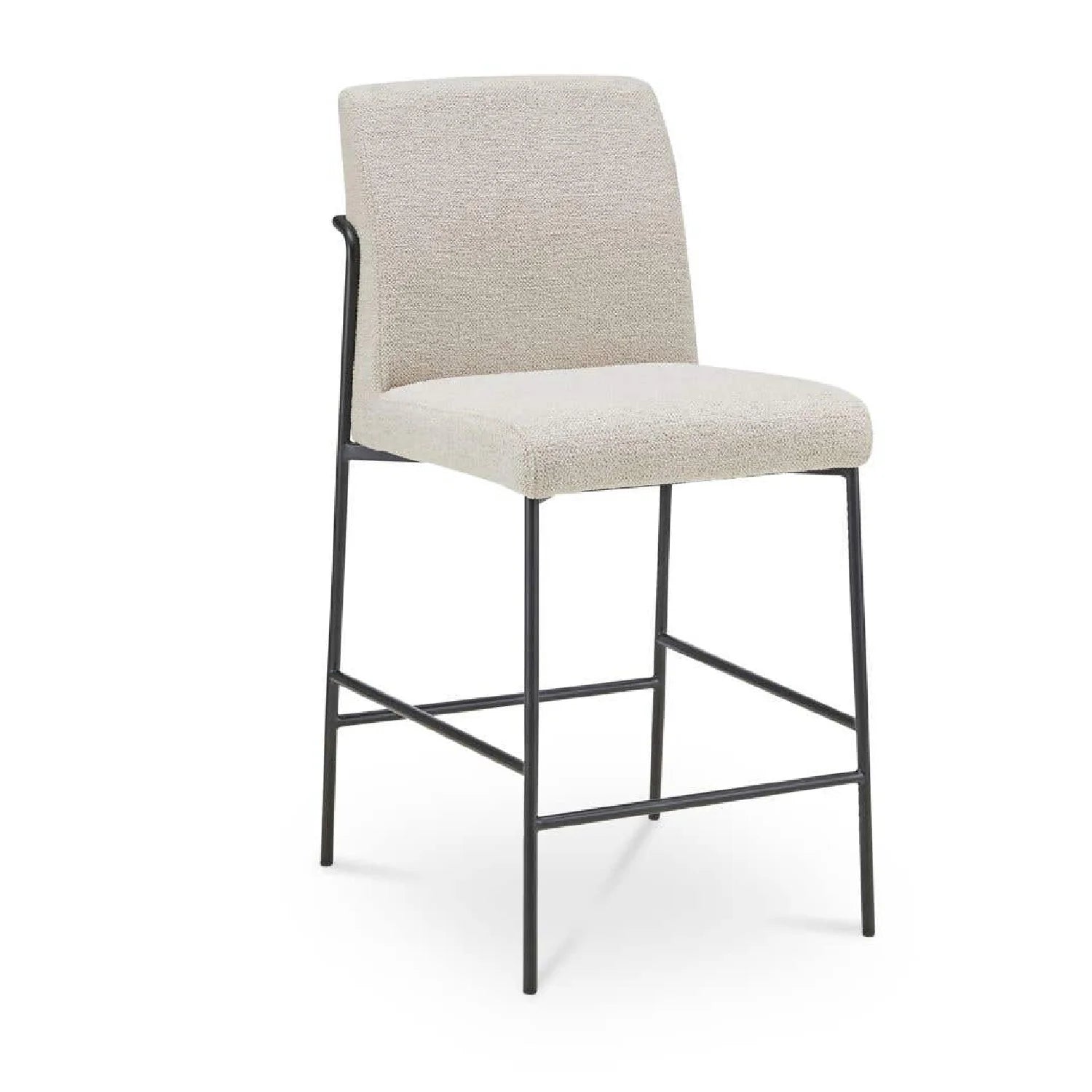 Luxury Upholstered Modern Counter Stool European Style for Villa
