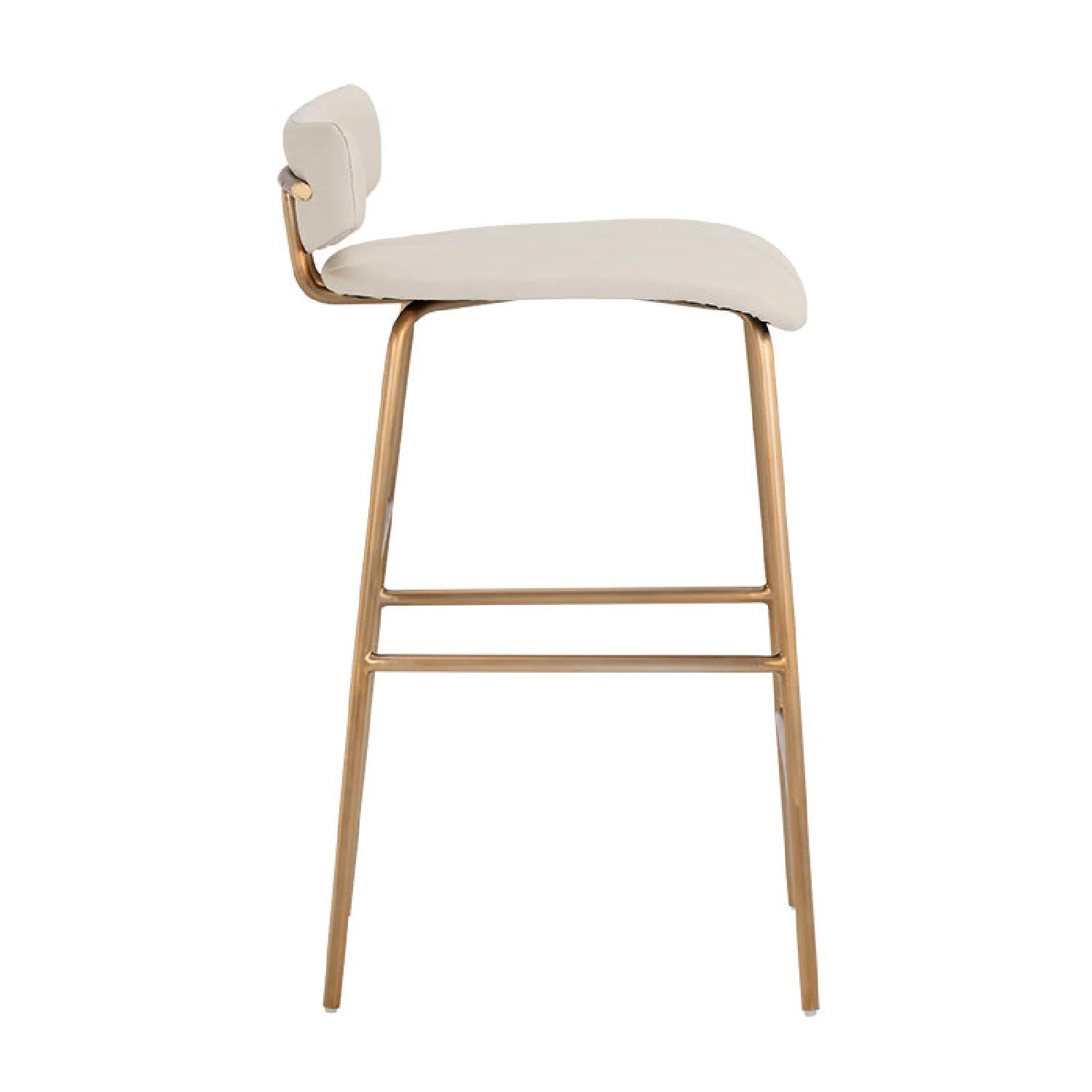 Luxury Upholstered Modern Counter Stool European Style for Villa