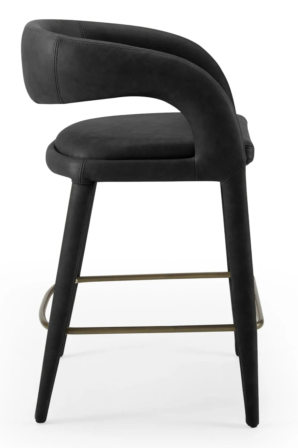 Luxury Upholstered Modern Counter Stool European Style for Villa