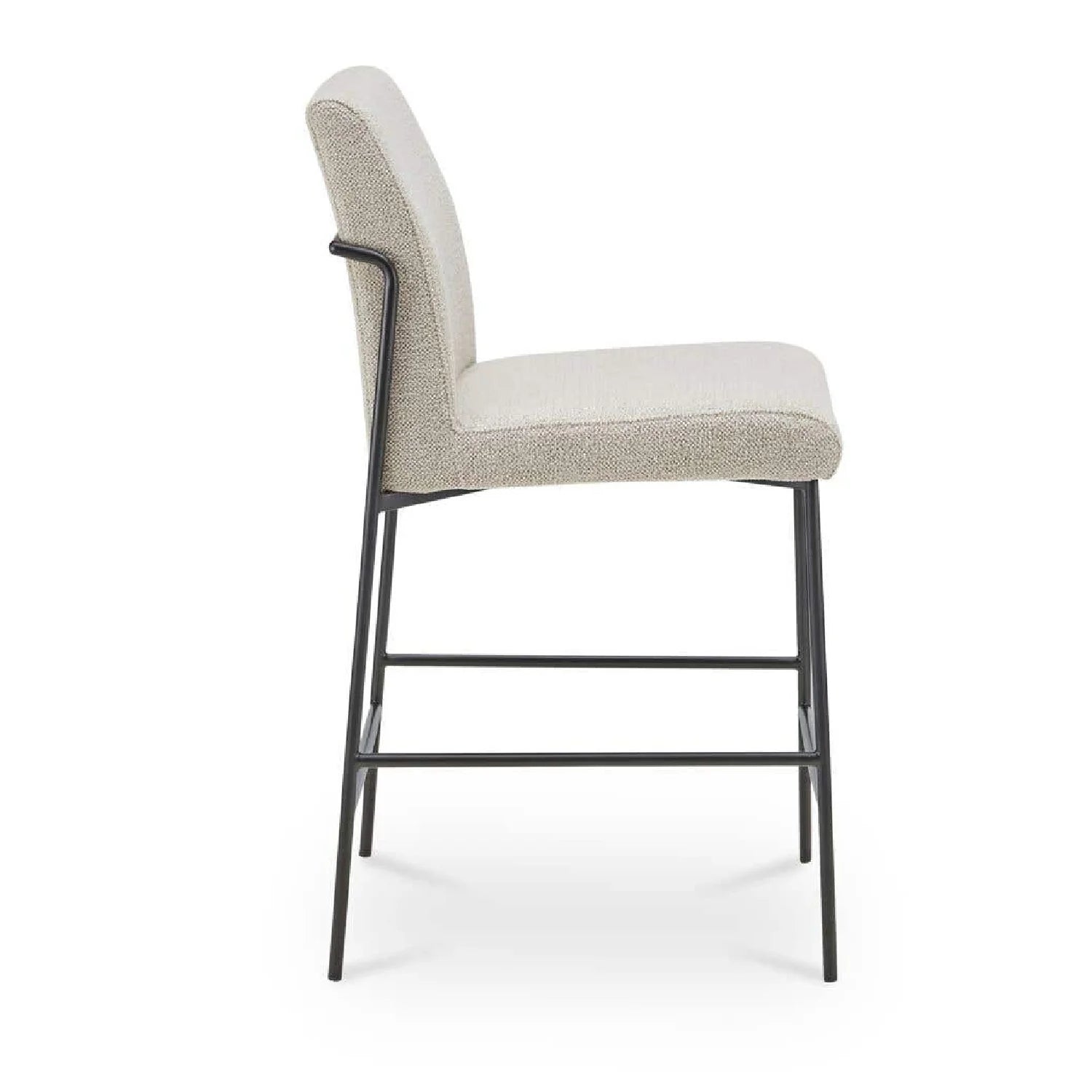Luxury Upholstered Modern Counter Stool European Style for Villa