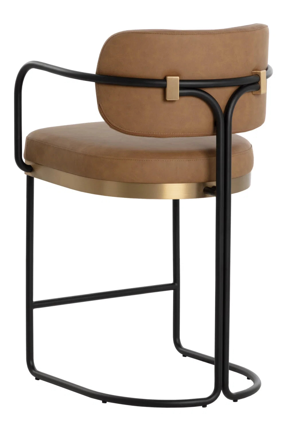 Luxury Upholstered Modern Counter Stool European Style for Villa