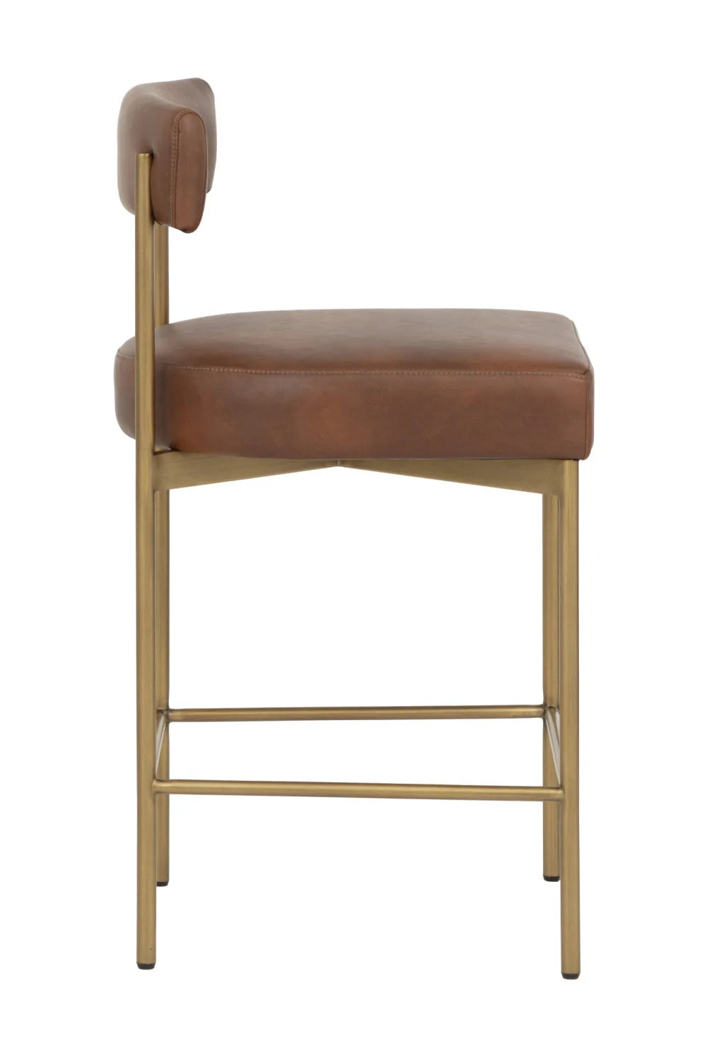 Luxury Upholstered Modern Counter Stool European Style for Villa