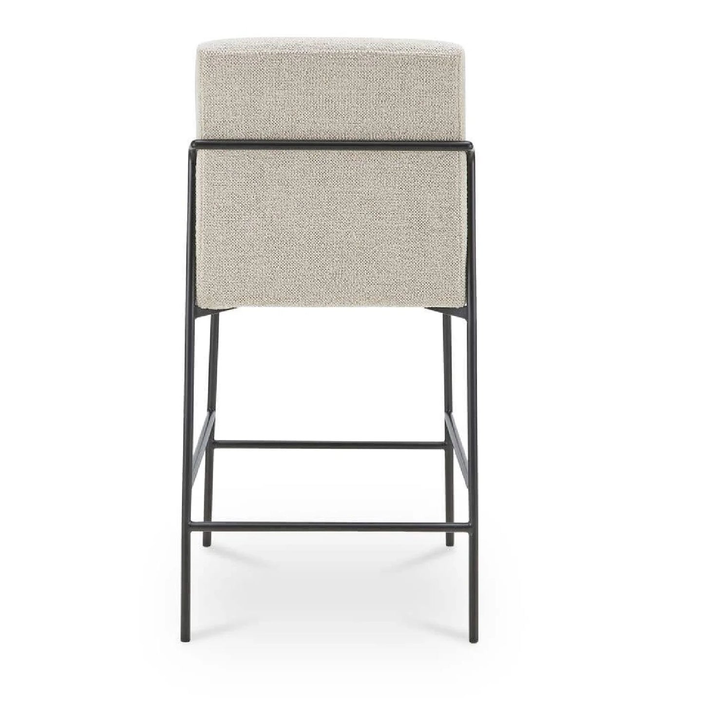 Luxury Upholstered Modern Counter Stool European Style for Villa