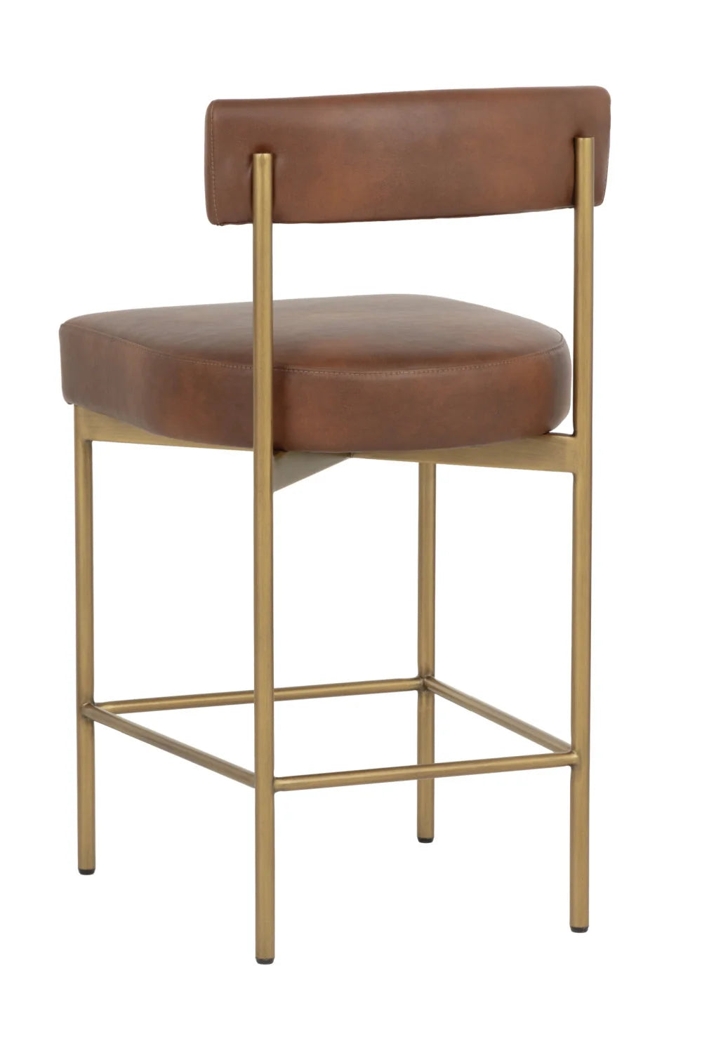 Luxury Upholstered Modern Counter Stool European Style for Villa