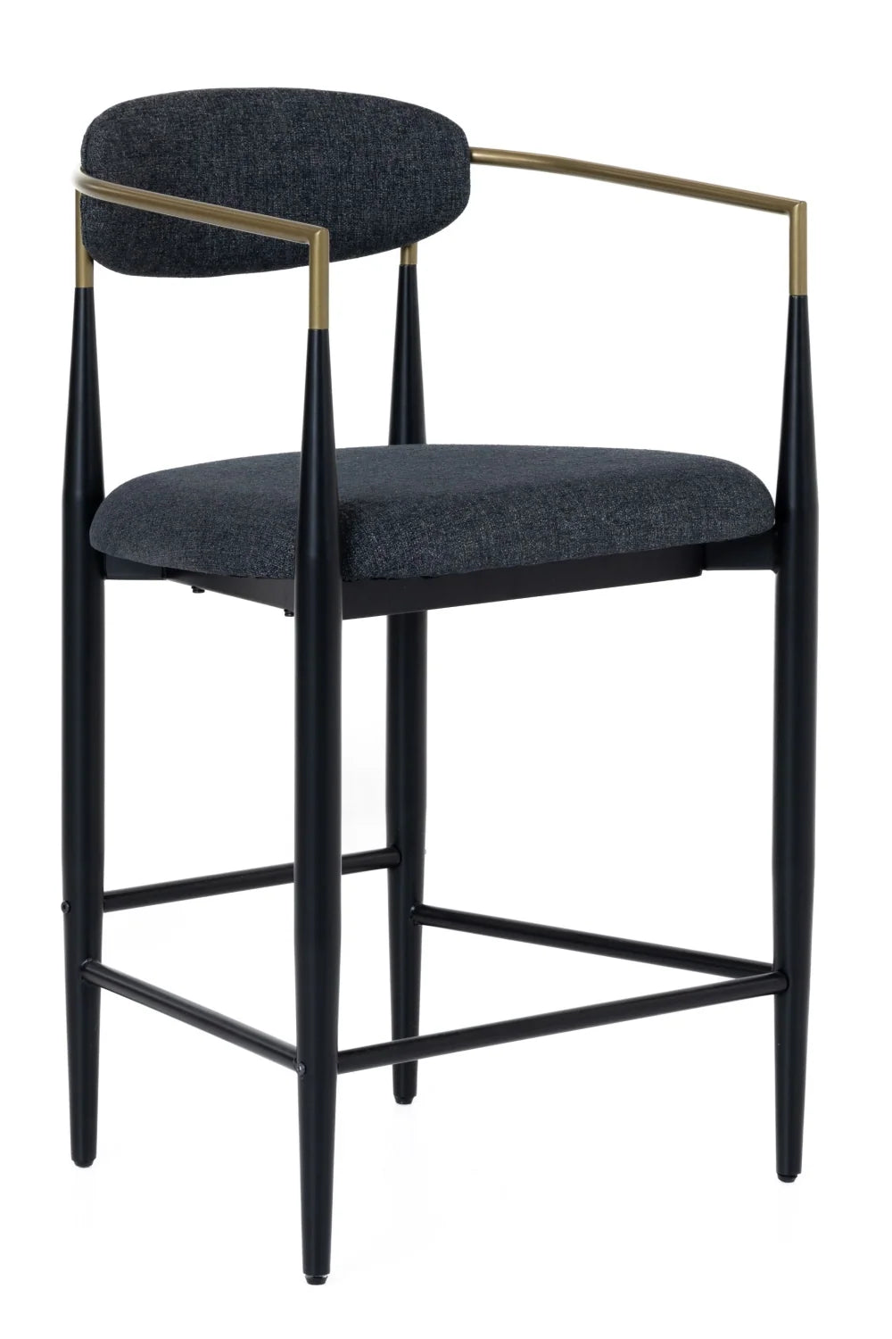 Luxury Upholstered Modern Counter Stool European Style for Villa