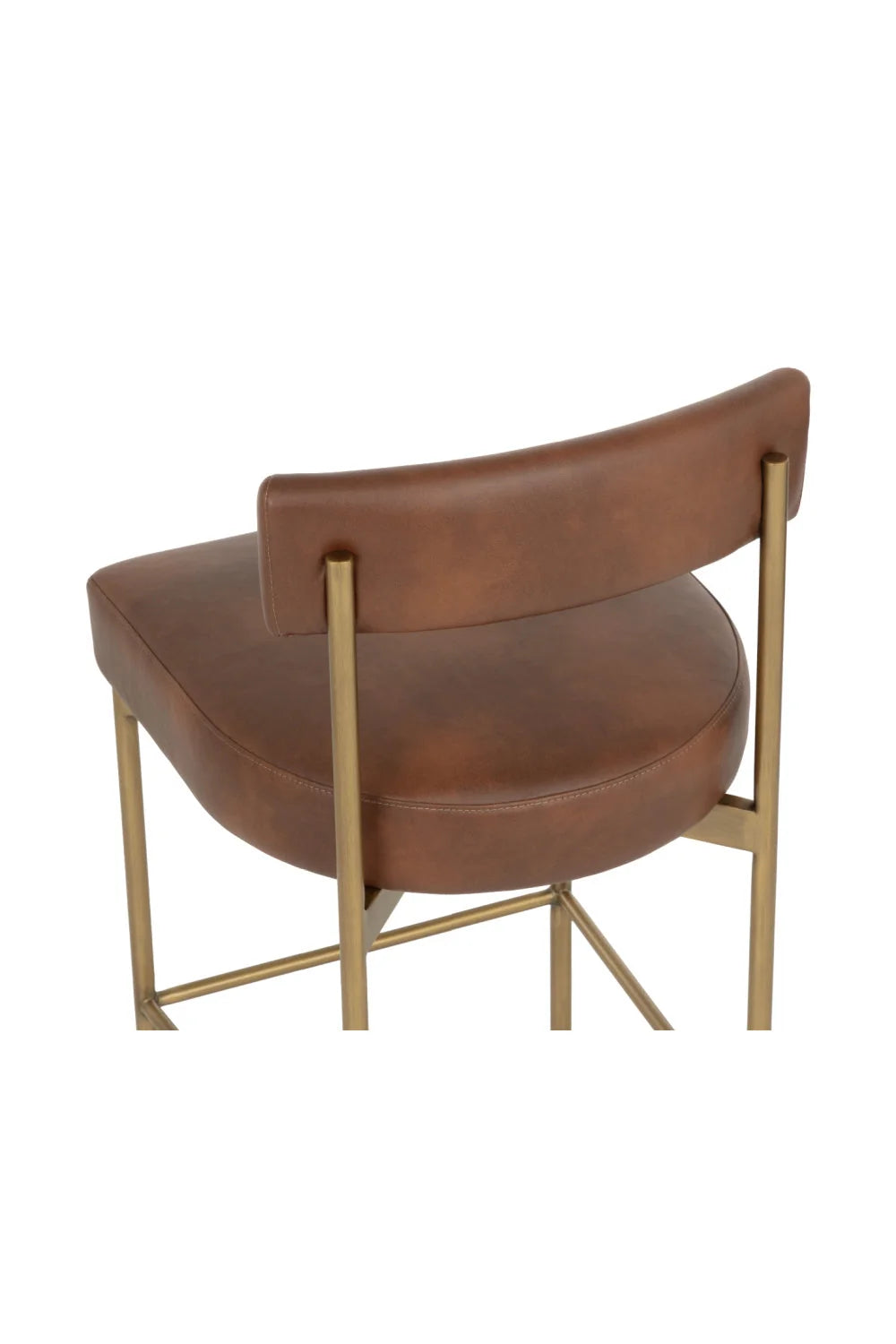 Luxury Upholstered Modern Counter Stool European Style for Villa