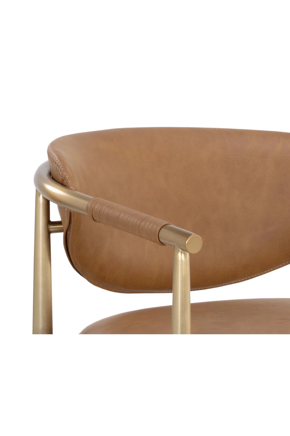 Luxury Upholstered Modern Counter Stool European Style for Villa