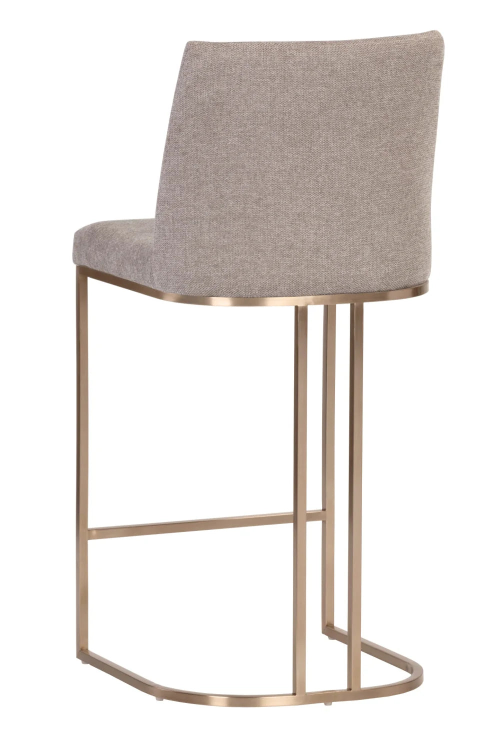 Luxury Upholstered Modern Counter Stool European Style for Villa