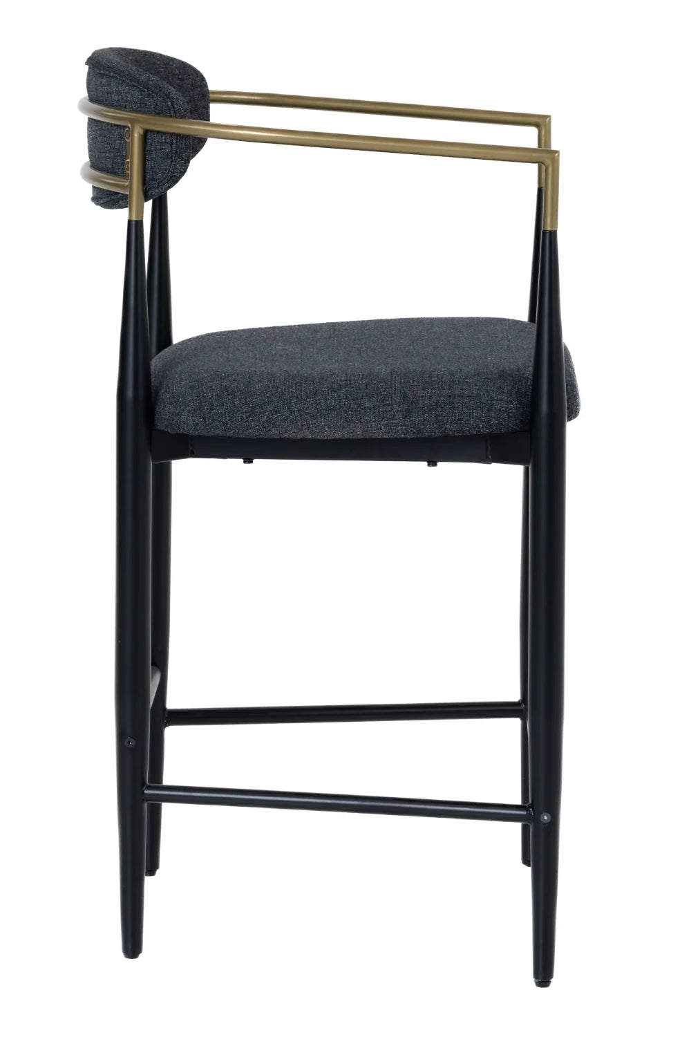 Luxury Upholstered Modern Counter Stool European Style for Villa