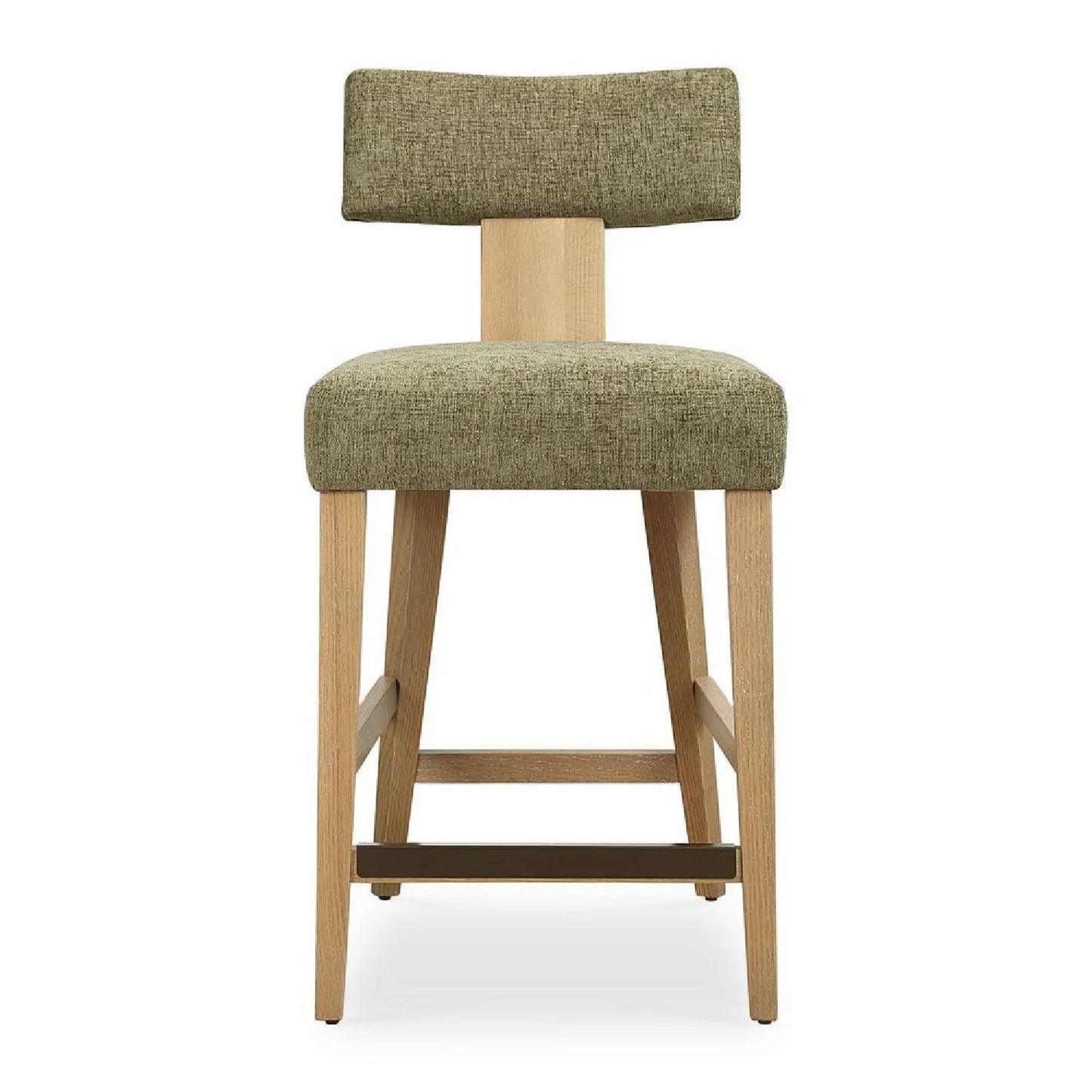 Luxury Upholstered Modern Counter Stool European Style for Villa