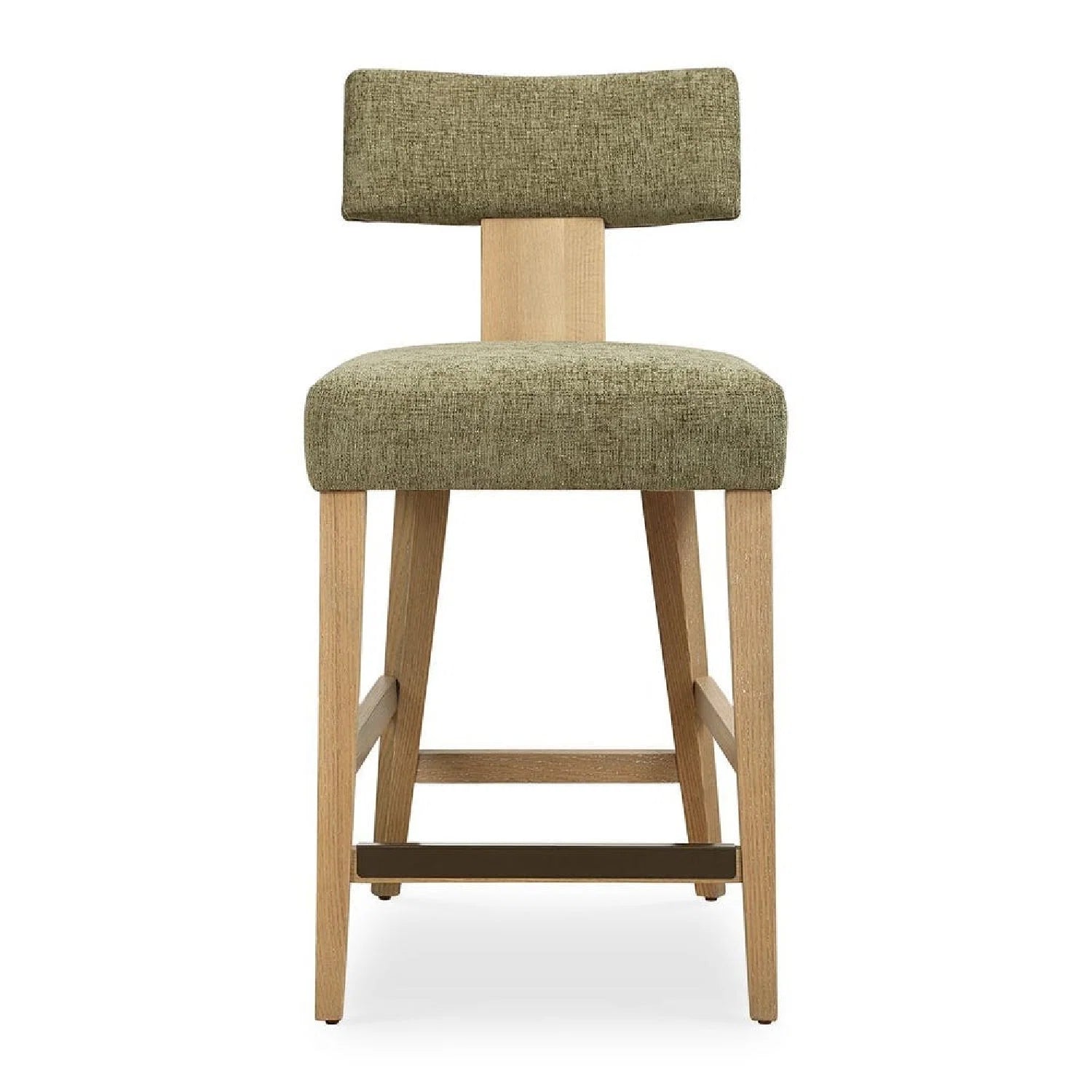 Luxury Upholstered Modern Counter Stool European Style for Villa