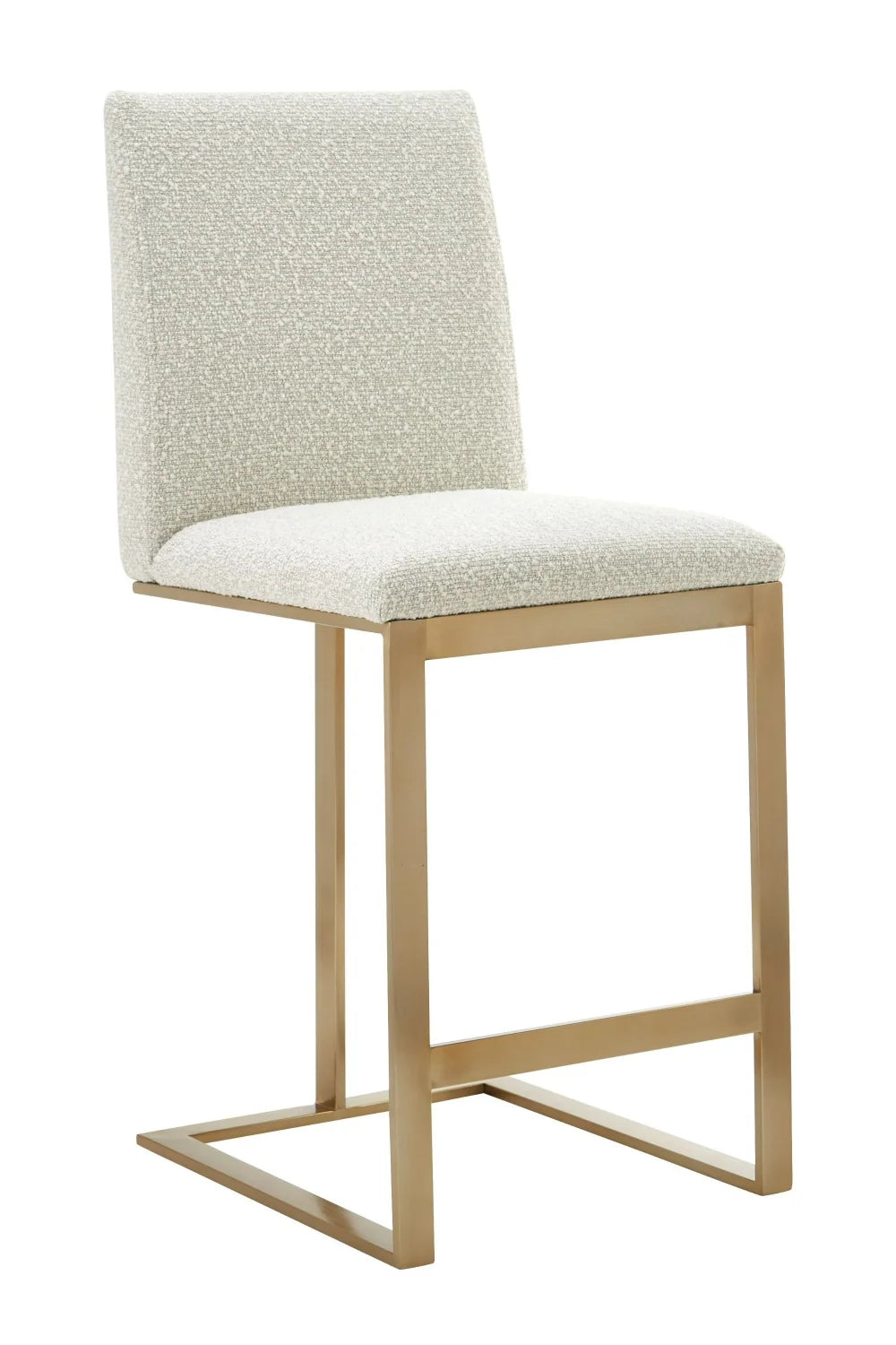 Luxury Upholstered Modern Counter Stool European Style for Villa