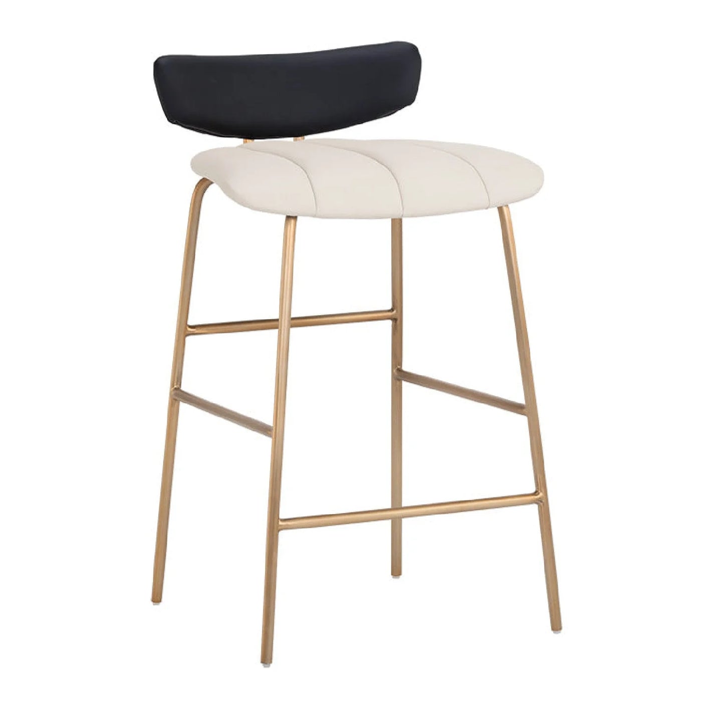 Luxury Upholstered Modern Counter Stool European Style for Villa