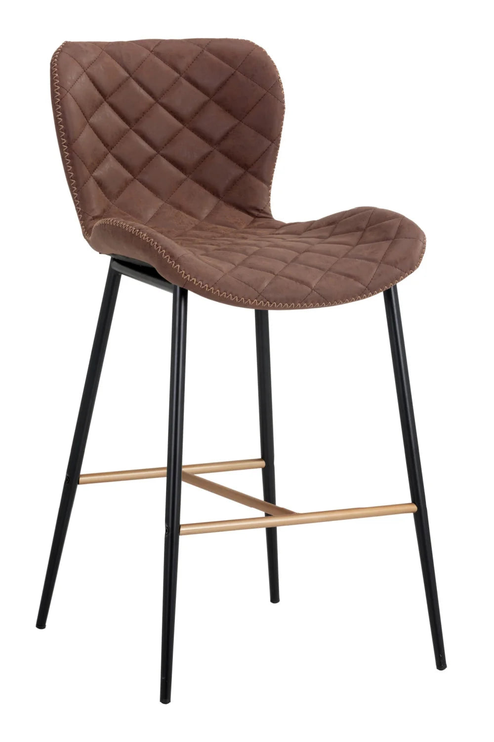 Luxury Upholstered Modern Counter Stool European Style for Villa
