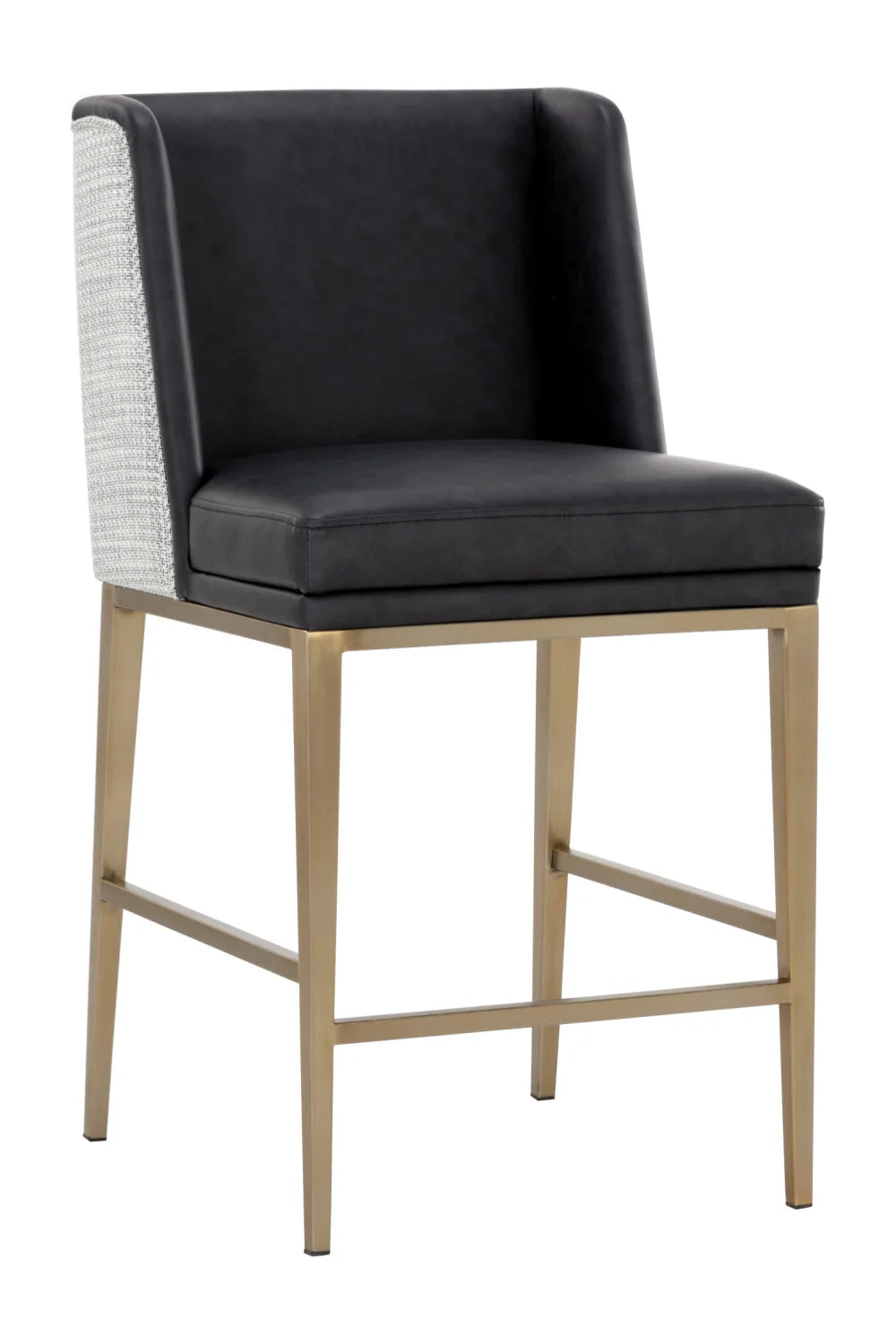 Luxury Upholstered Modern Counter Stool European Style for Villa