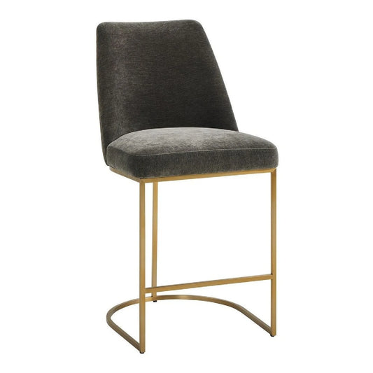 Luxury Upholstered Modern Counter Stool European Style for Villa