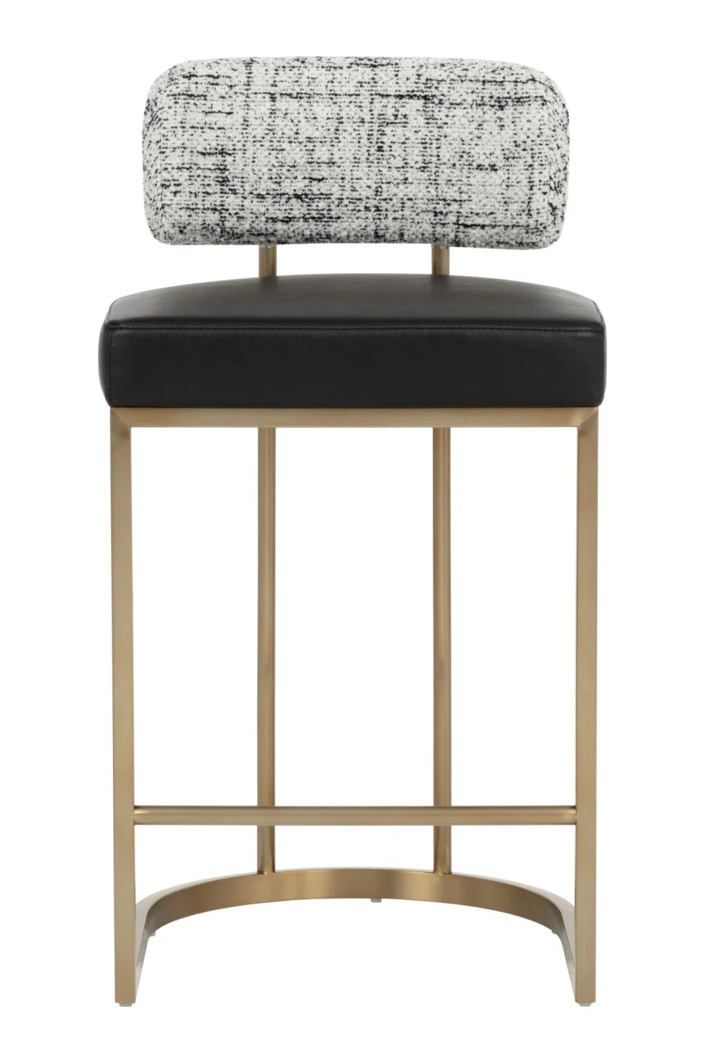 Luxury Upholstered Modern Counter Stool European Style for Villa