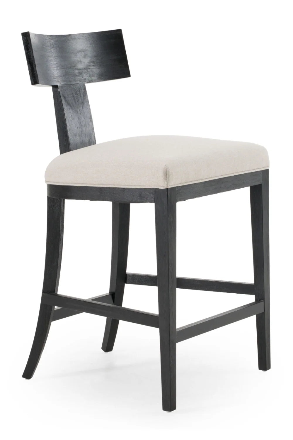 Luxury Upholstered Modern Counter Stool European Style for Villa