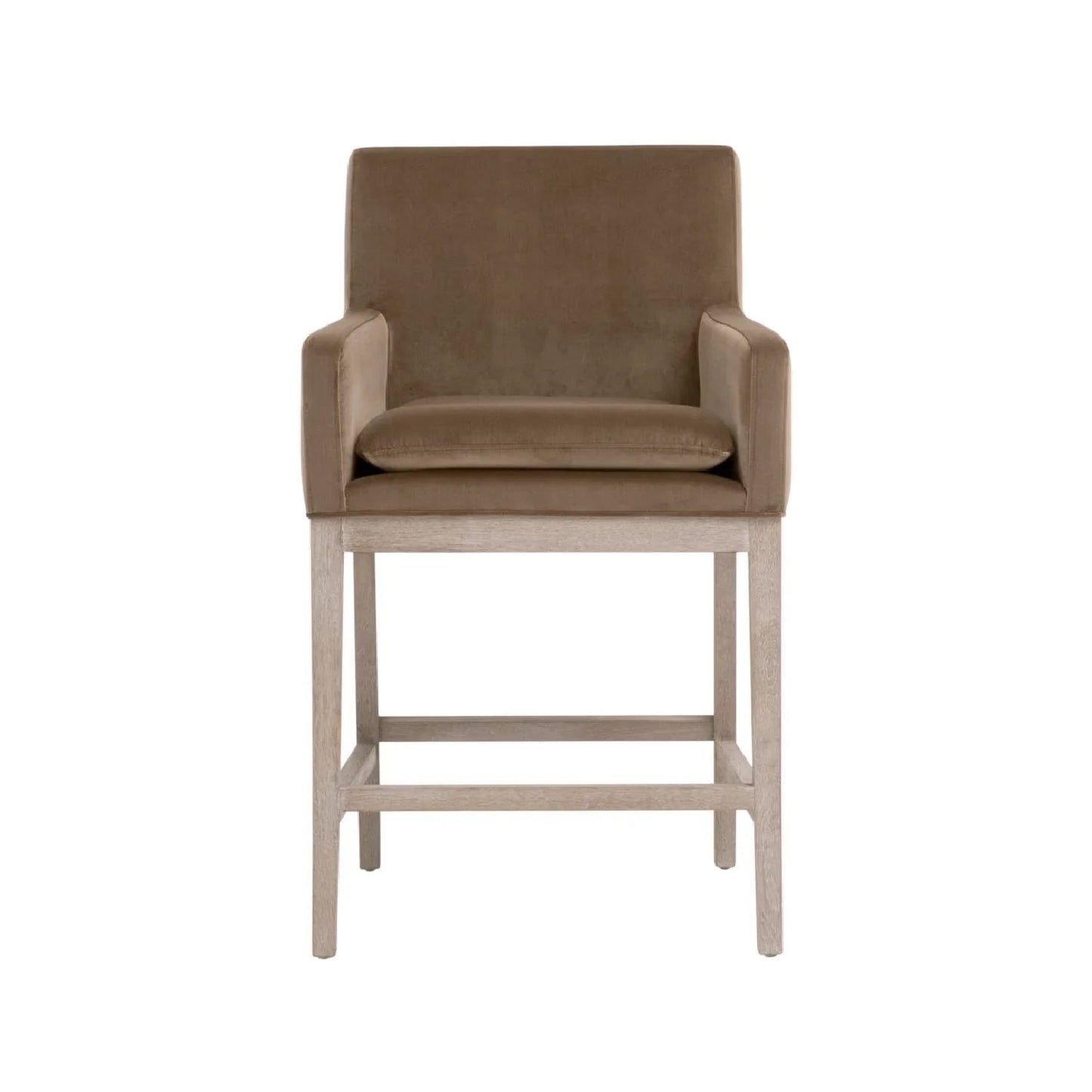 Luxury Upholstered Modern Counter Stool European Style for Villa