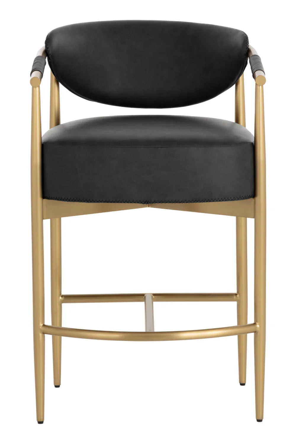 Luxury Upholstered Modern Counter Stool European Style for Villa