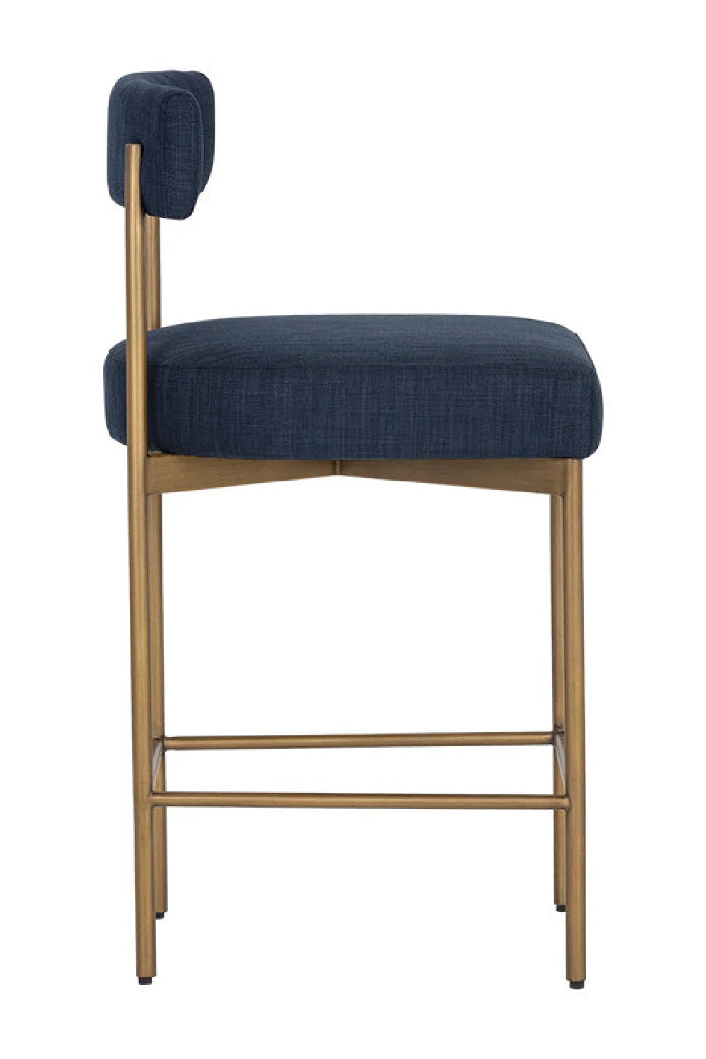 Luxury Upholstered Modern Counter Stool European Style for Villa