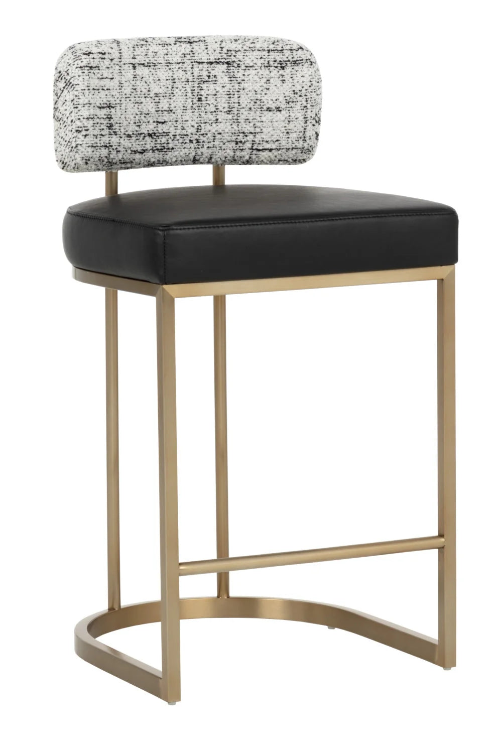 Luxury Upholstered Modern Counter Stool European Style for Villa
