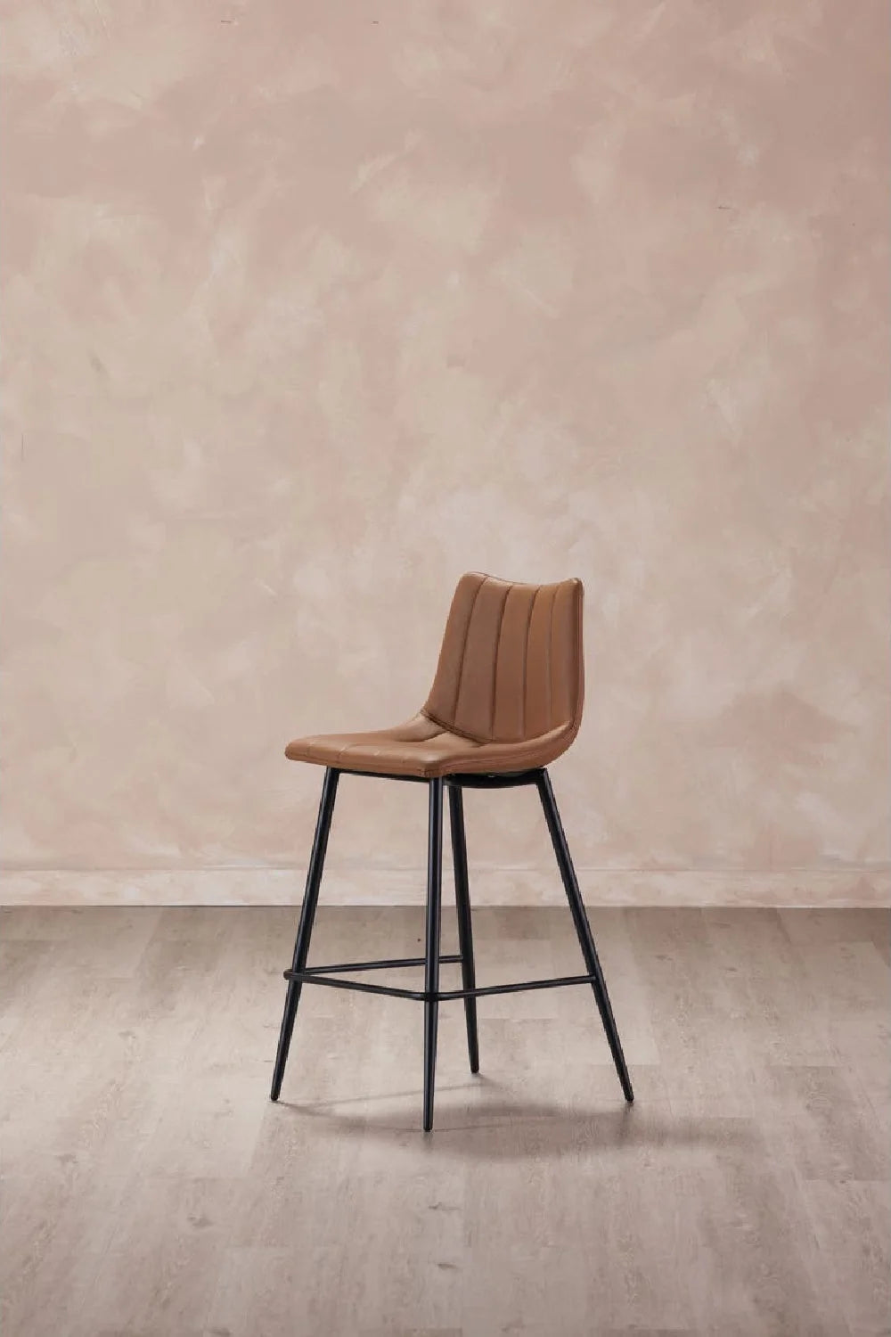 Luxury Upholstered Modern Counter Stool European Style for Villa