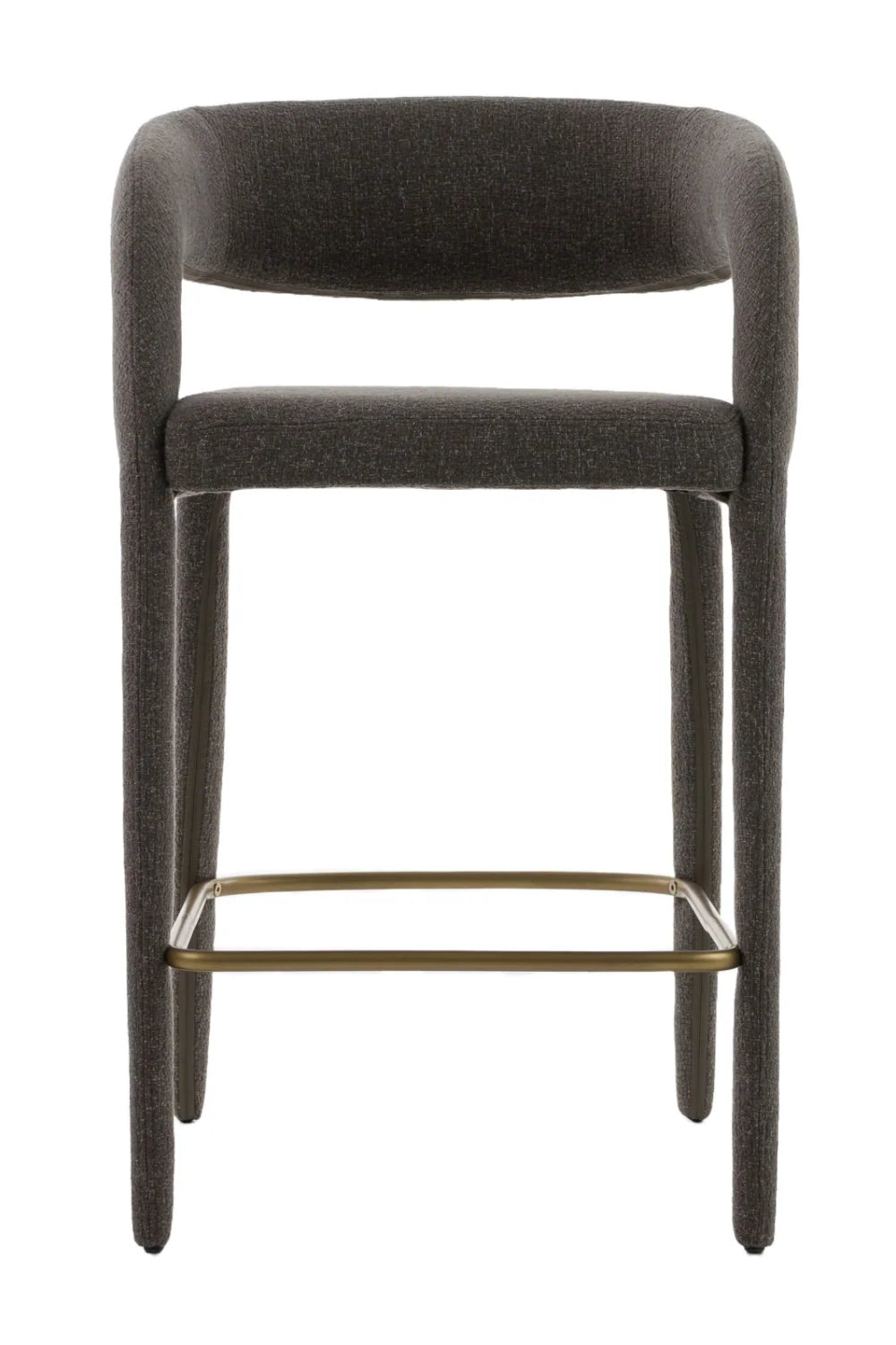 Luxury Upholstered Modern Counter Stool European Style for Villa