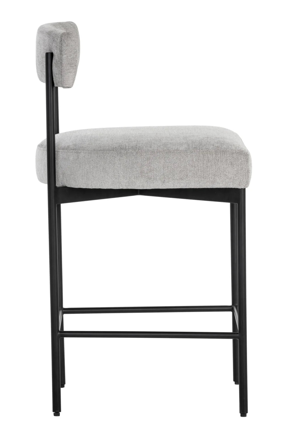 Luxury Upholstered Modern Counter Stool European Style for Villa