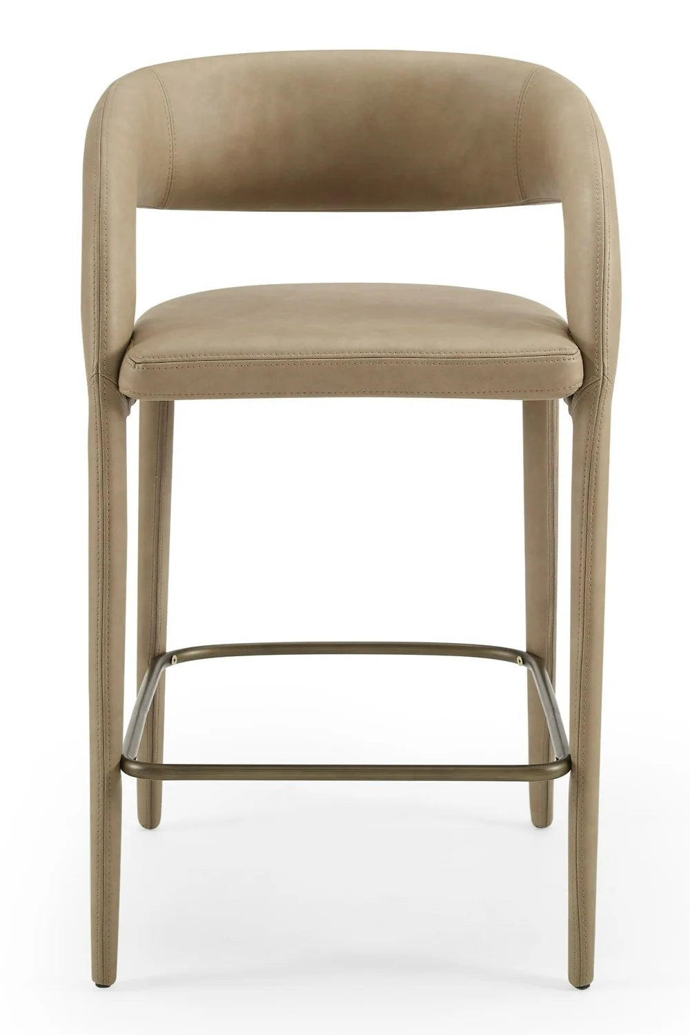 Luxury Upholstered Modern Counter Stool European Style for Villa