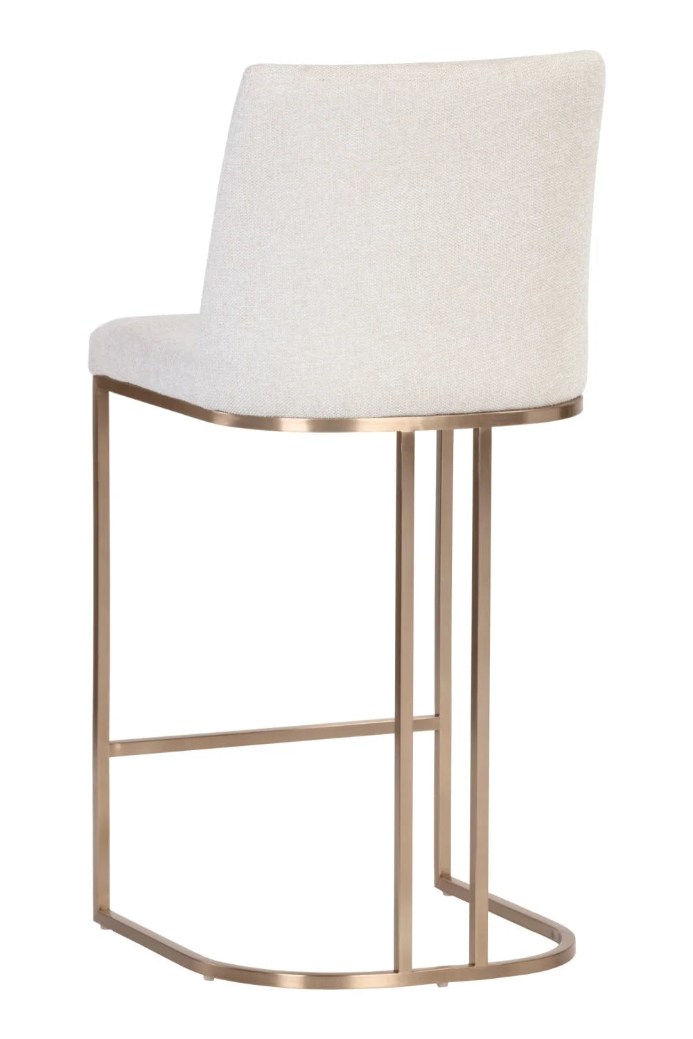 Luxury Upholstered Modern Counter Stool European Style for Villa