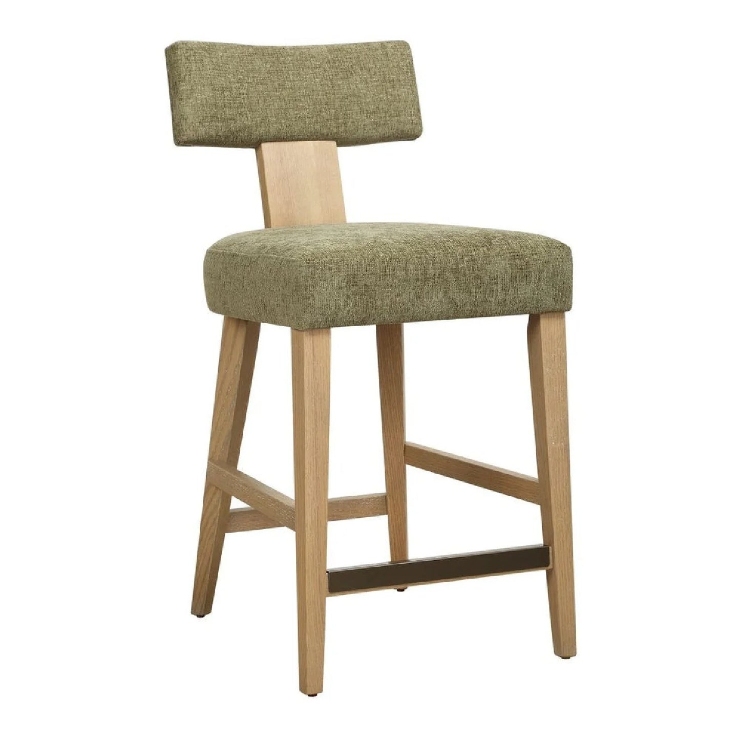 Luxury Upholstered Modern Counter Stool European Style for Villa