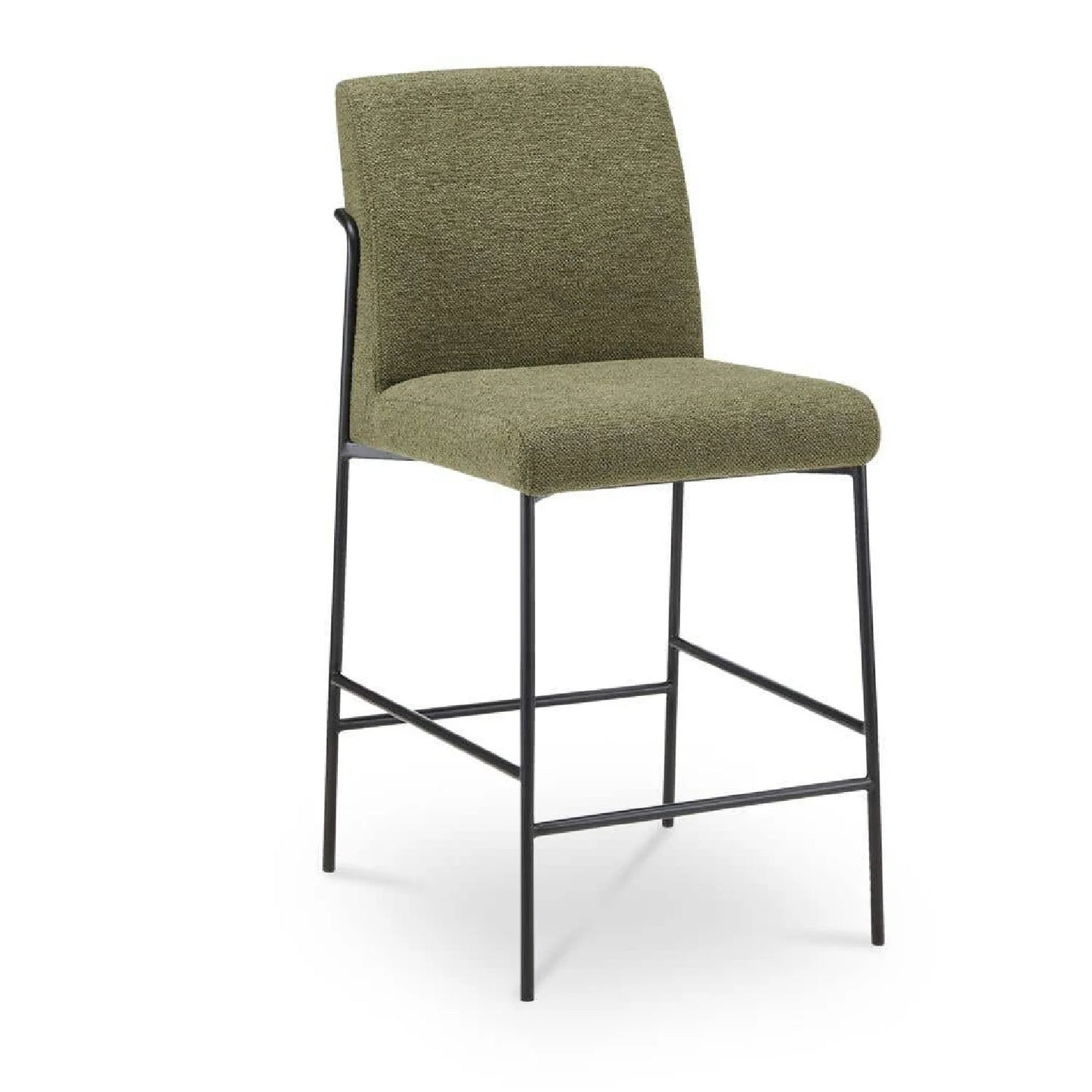 Luxury Upholstered Modern Counter Stool European Style for Villa