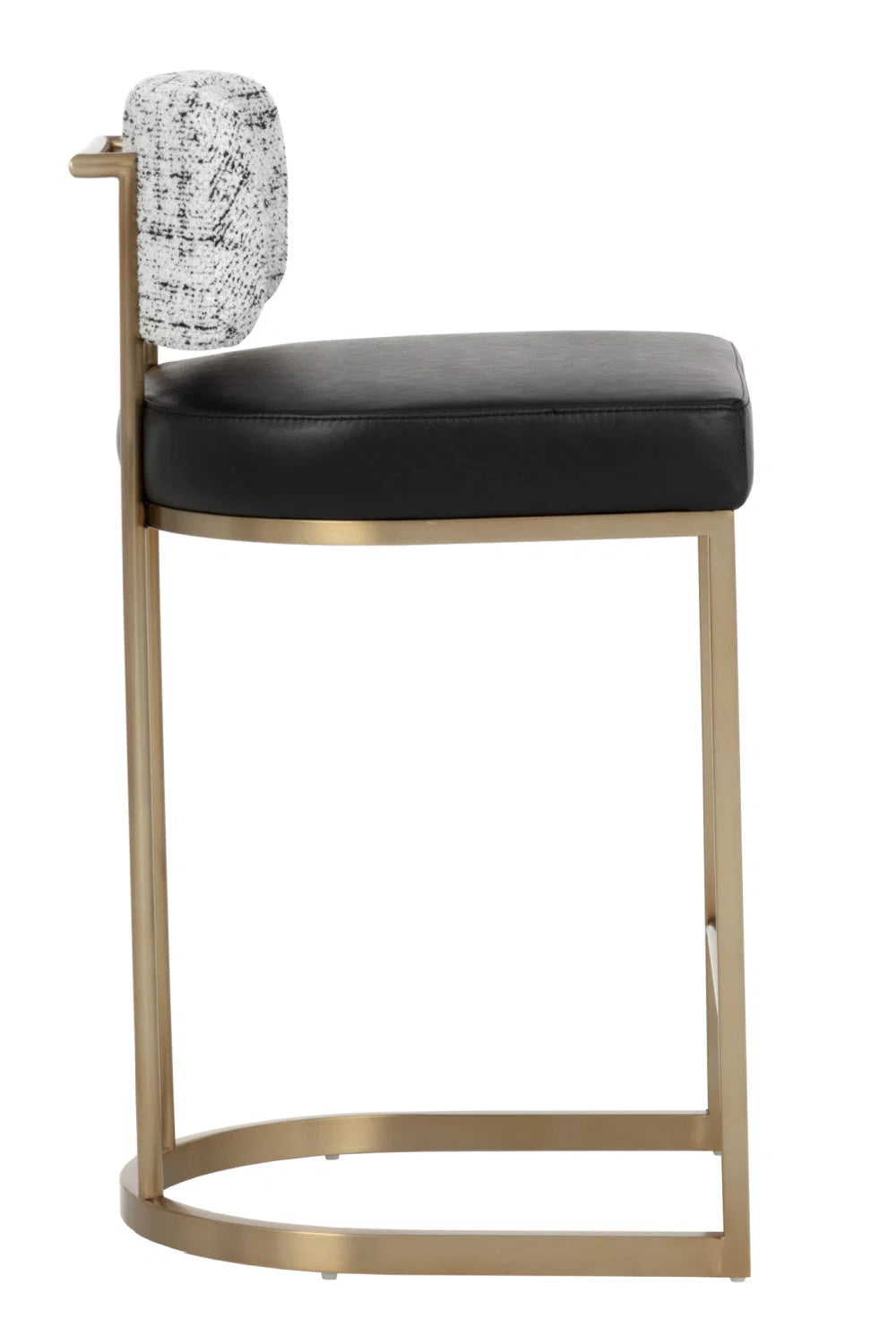 Luxury Upholstered Modern Counter Stool European Style for Villa