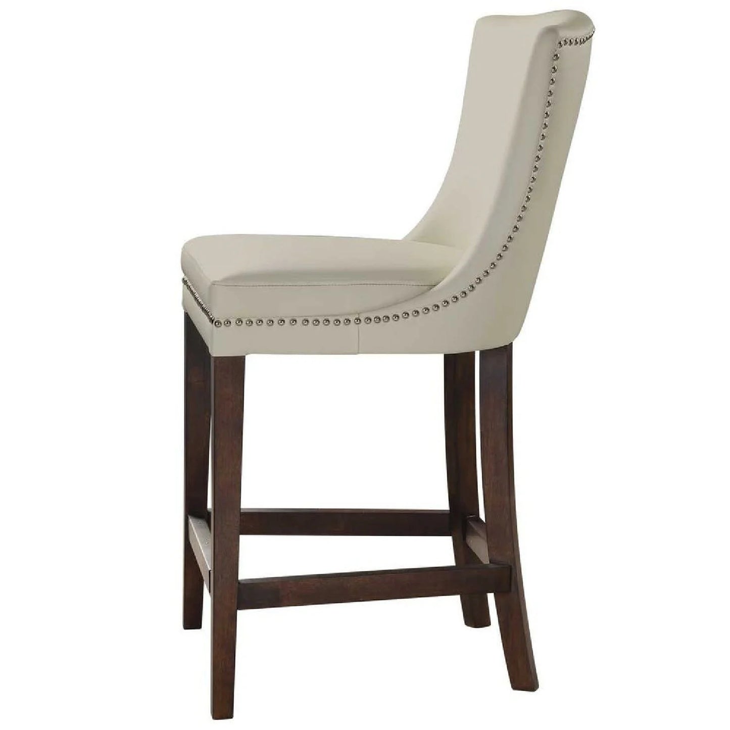 Luxury Upholstered Modern Counter Stool European Style for Villa