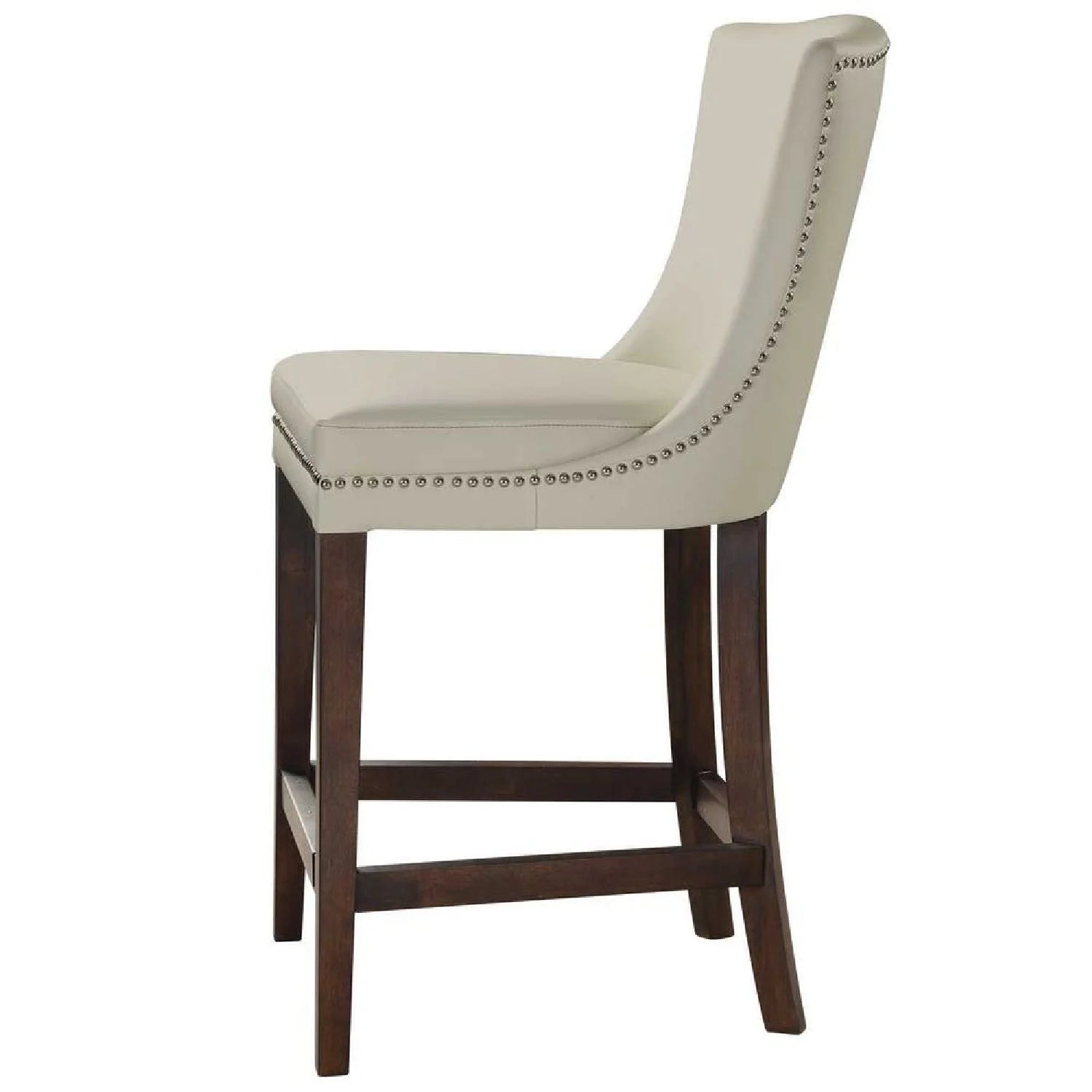 Luxury Upholstered Modern Counter Stool European Style for Villa