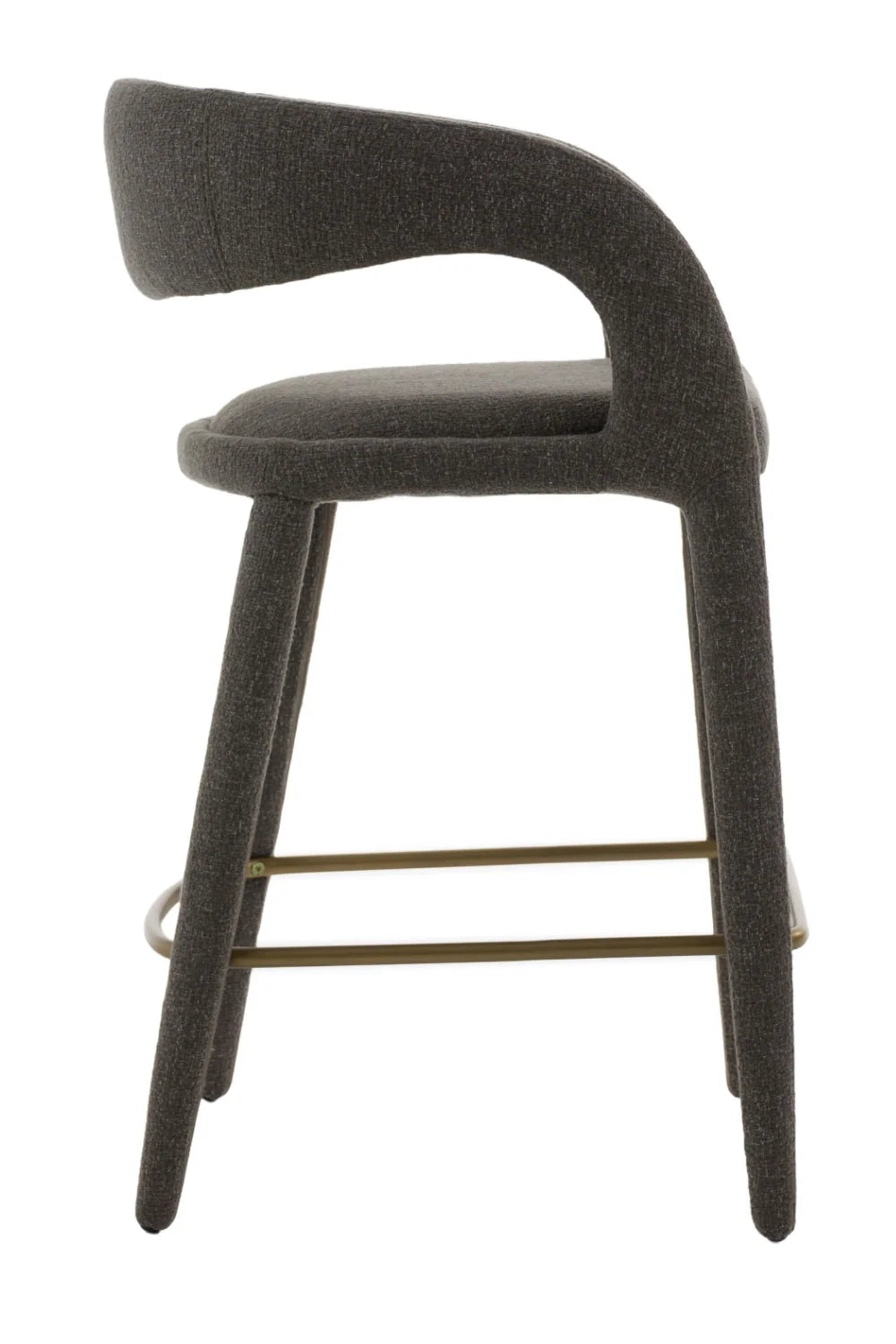 Luxury Upholstered Modern Counter Stool European Style for Villa