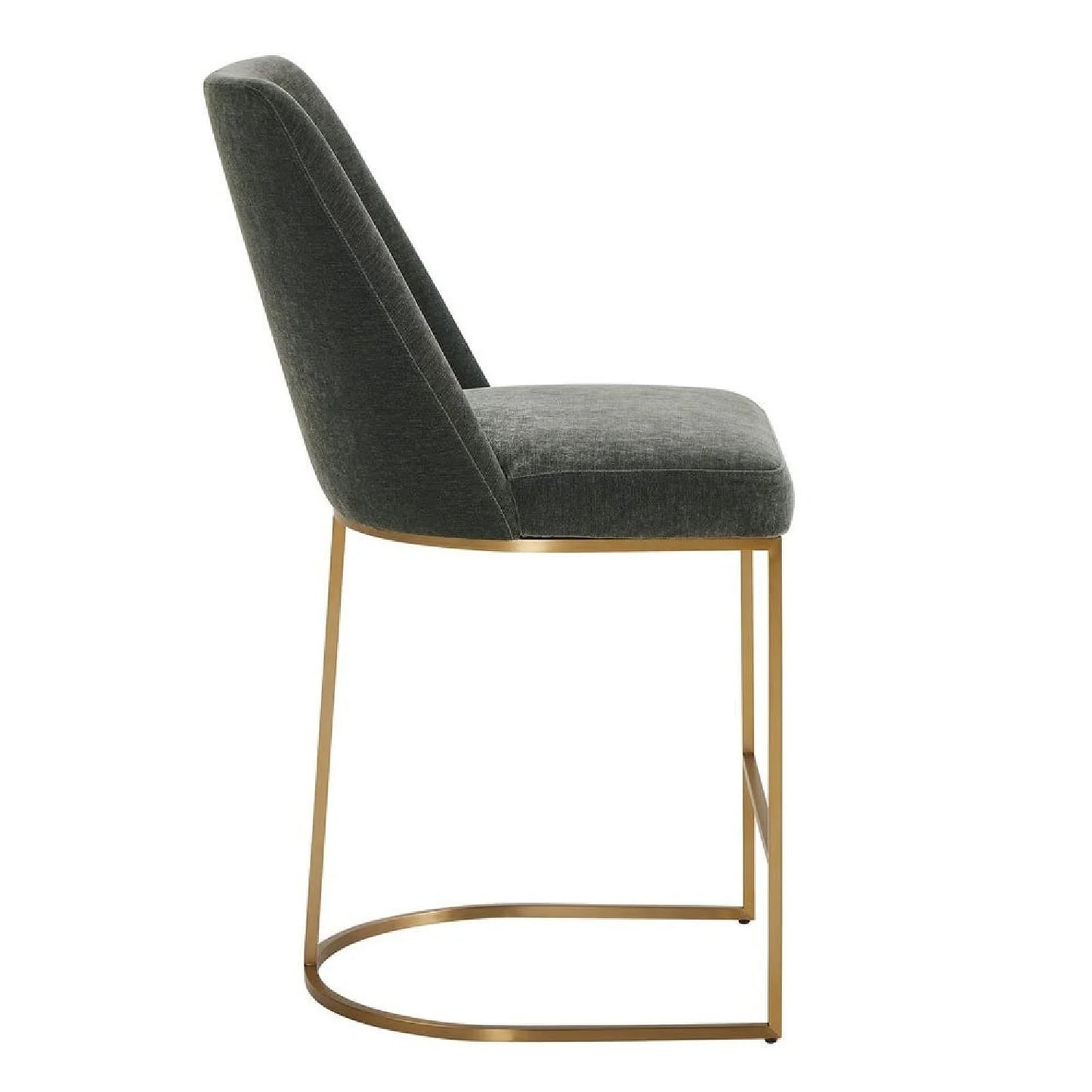 Luxury Upholstered Modern Counter Stool European Style for Villa