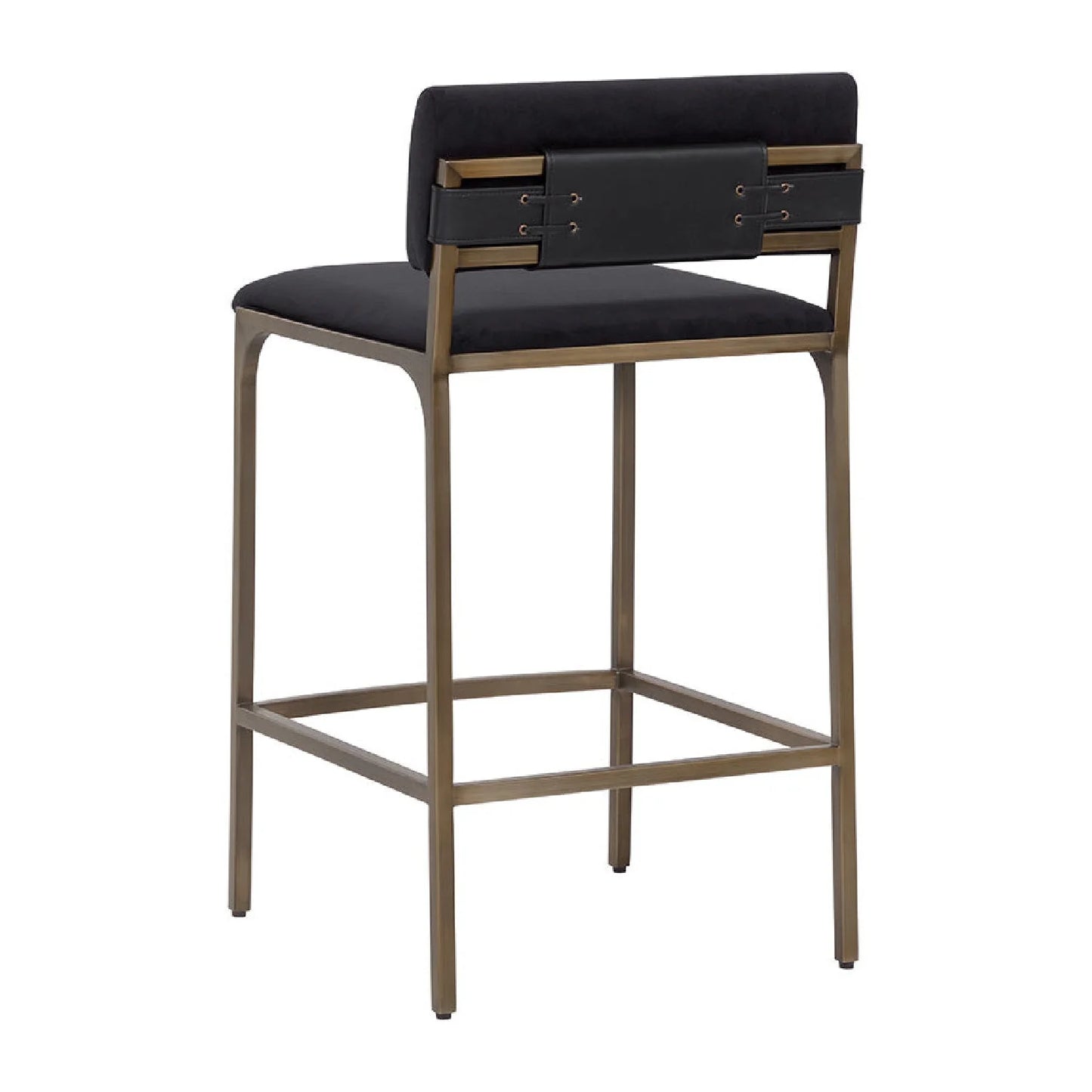 Luxury Upholstered Modern Counter Stool European Style for Villa