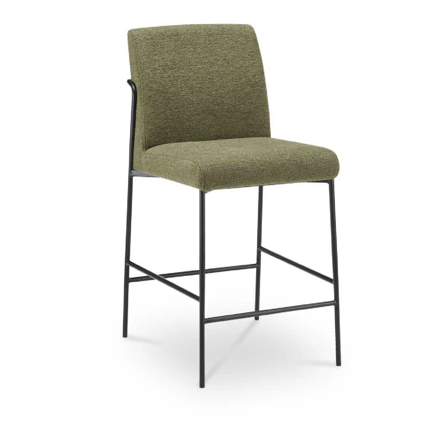 Luxury Upholstered Modern Counter Stool European Style for Villa