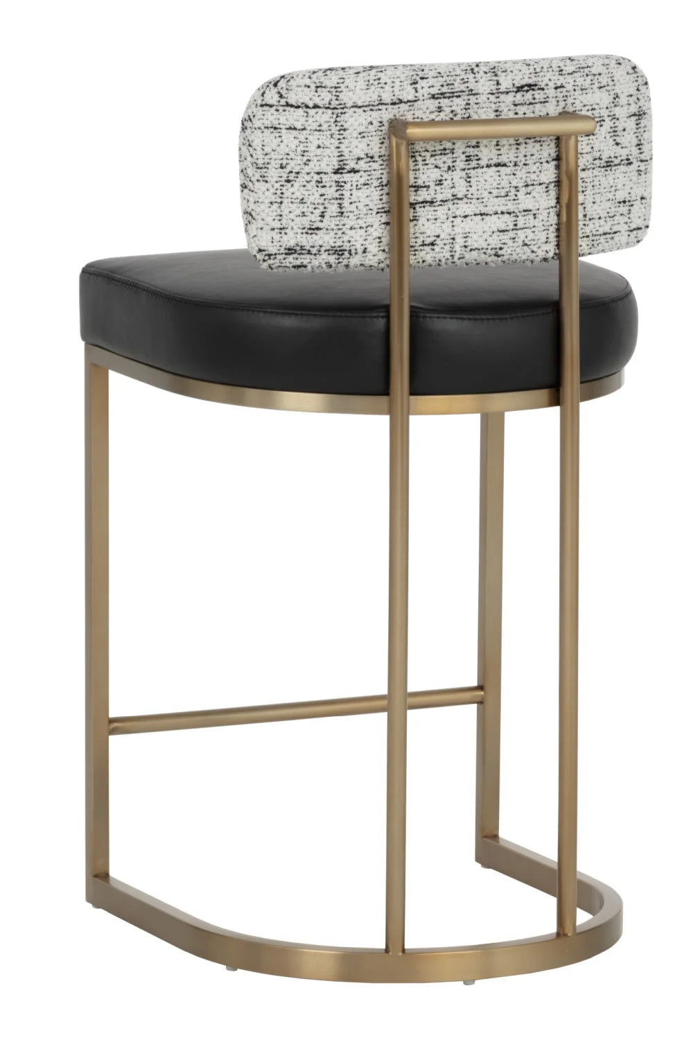 Luxury Upholstered Modern Counter Stool European Style for Villa