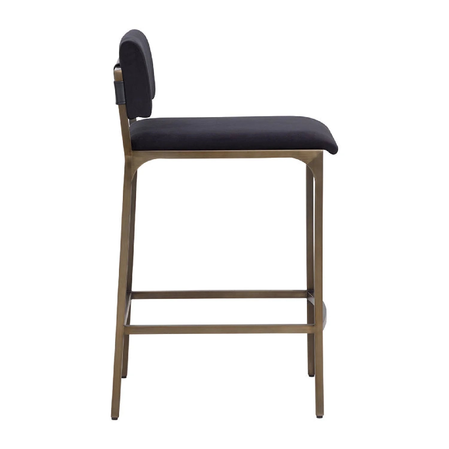 Luxury Upholstered Modern Counter Stool European Style for Villa