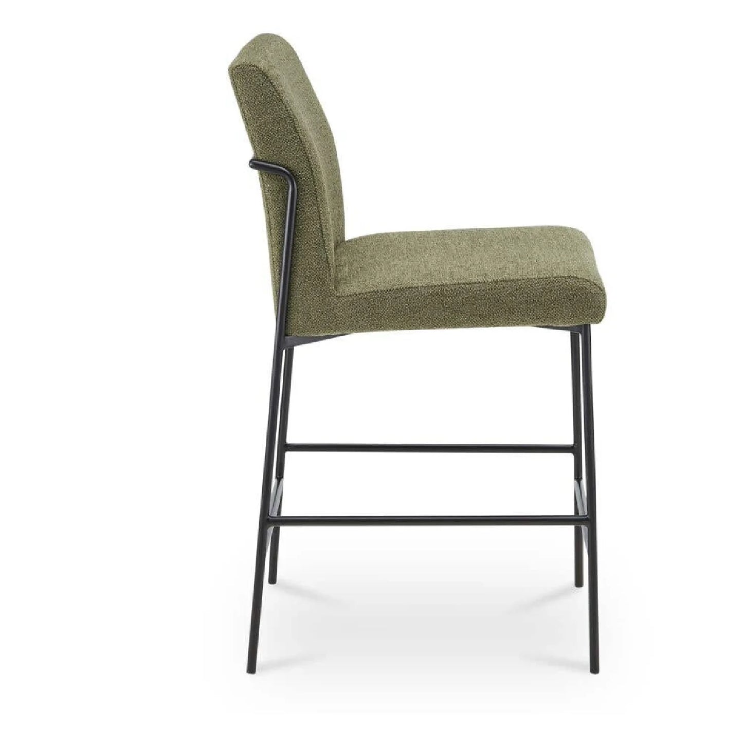 Luxury Upholstered Modern Counter Stool European Style for Villa