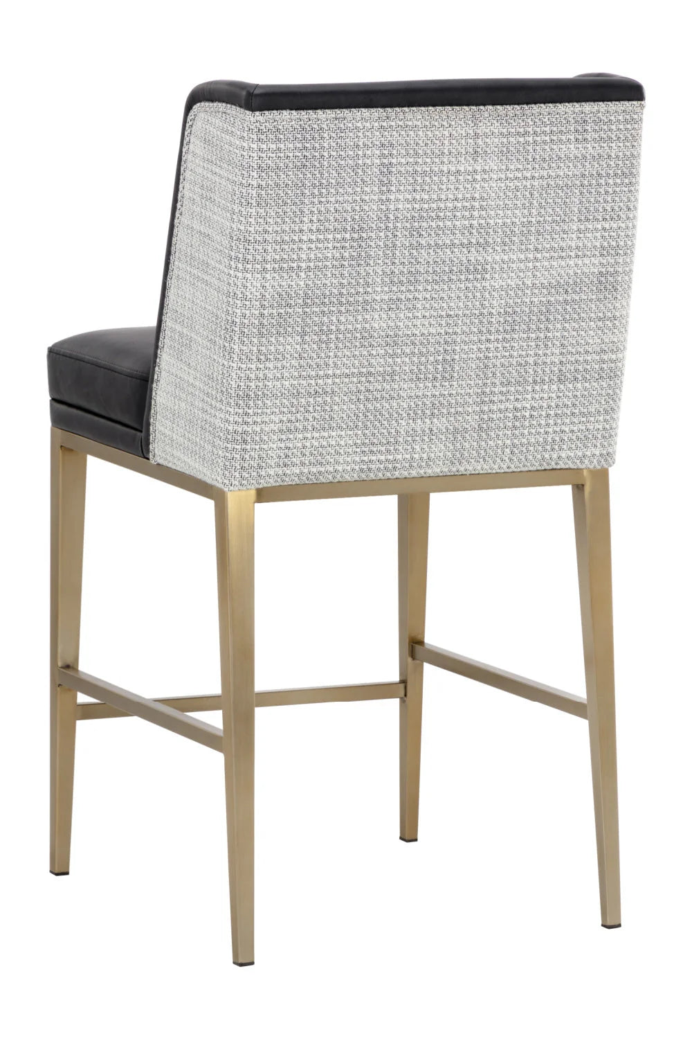 Luxury Upholstered Modern Counter Stool European Style for Villa
