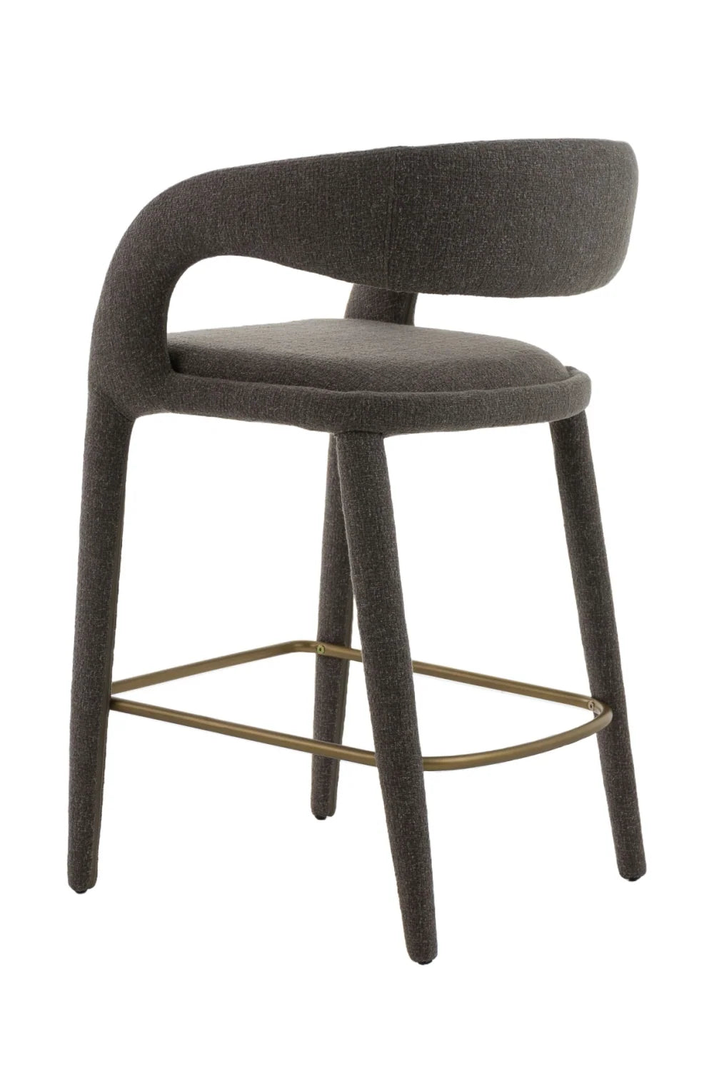 Luxury Upholstered Modern Counter Stool European Style for Villa