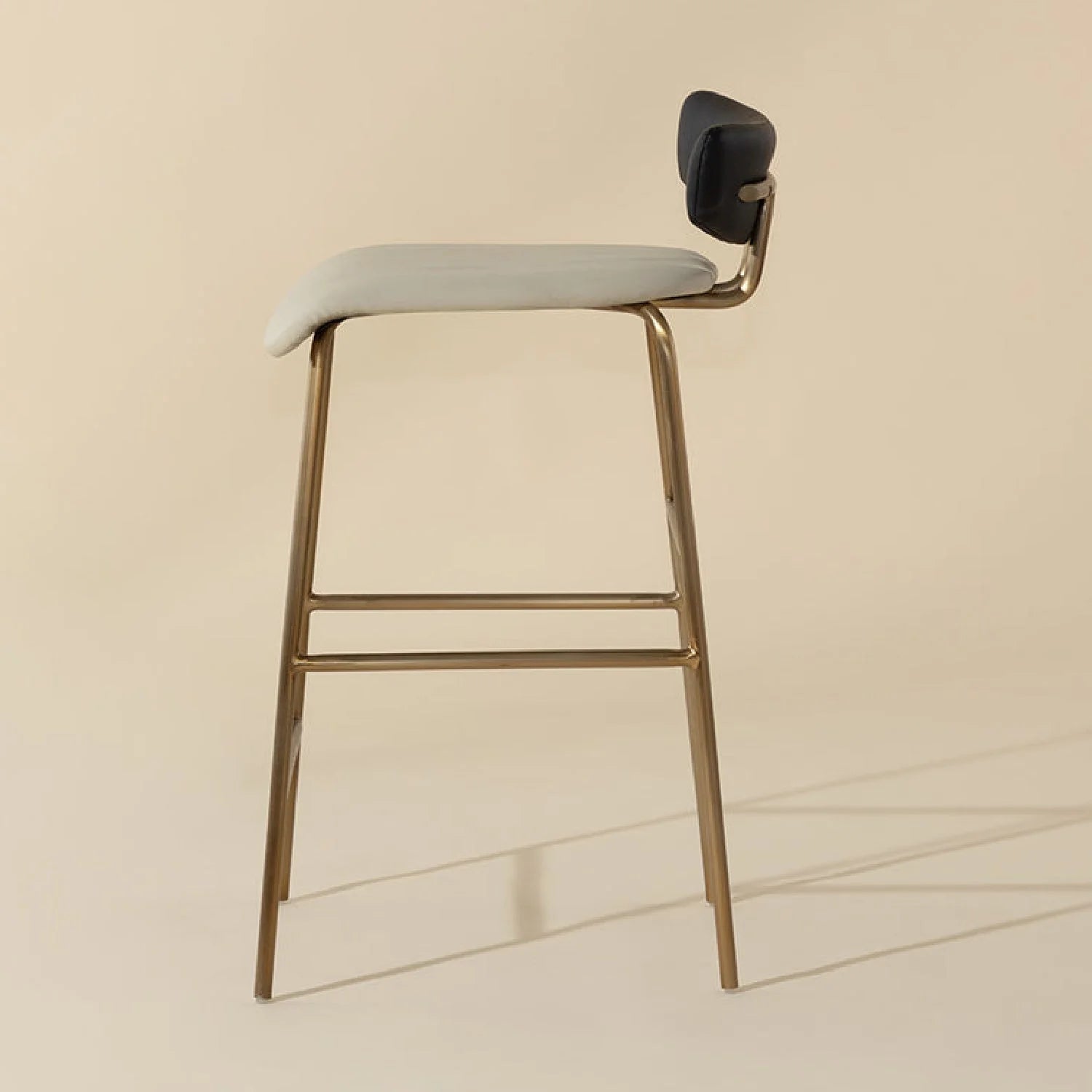 Luxury Upholstered Modern Counter Stool European Style for Villa