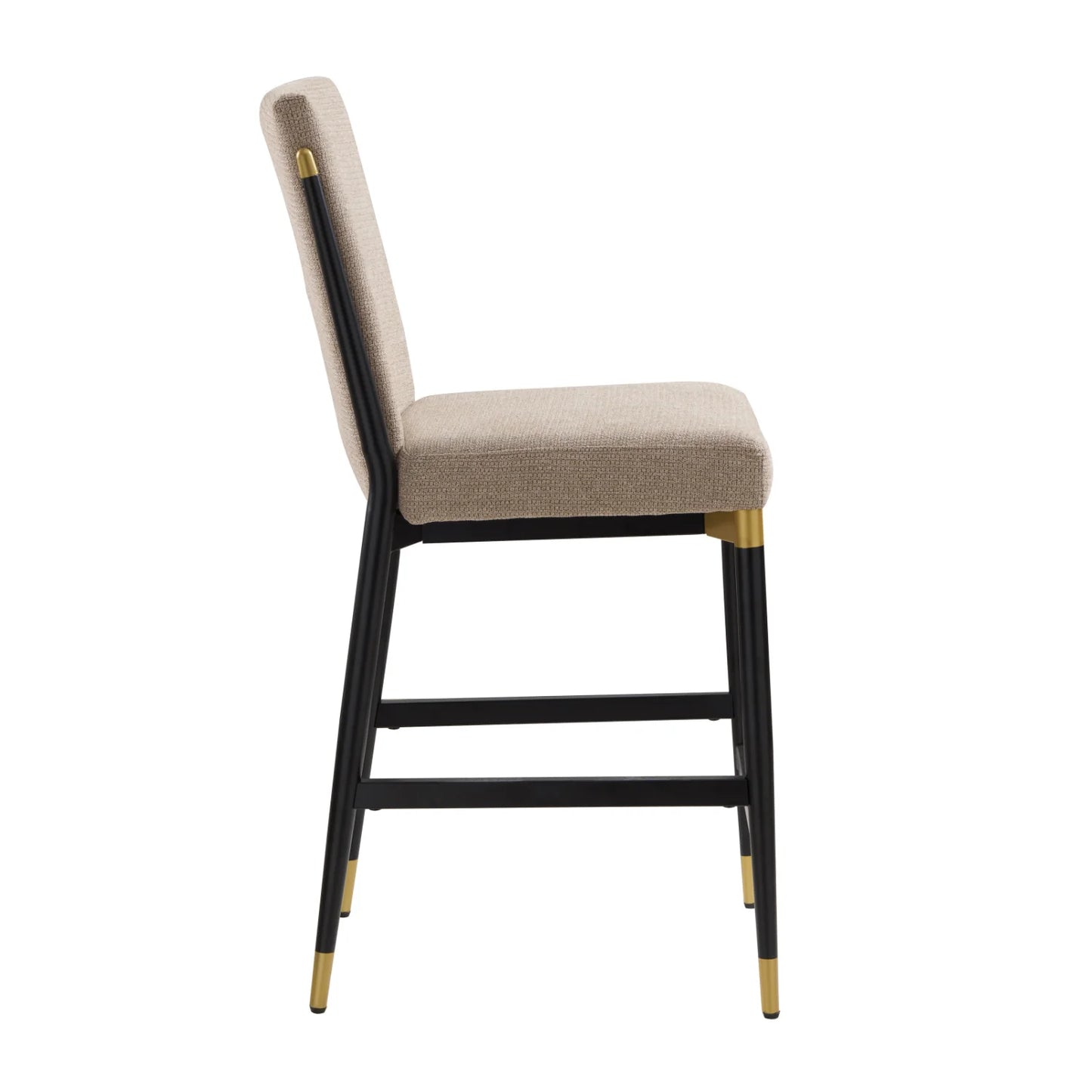 Luxury Upholstered Modern Counter Stool European Style for Villa